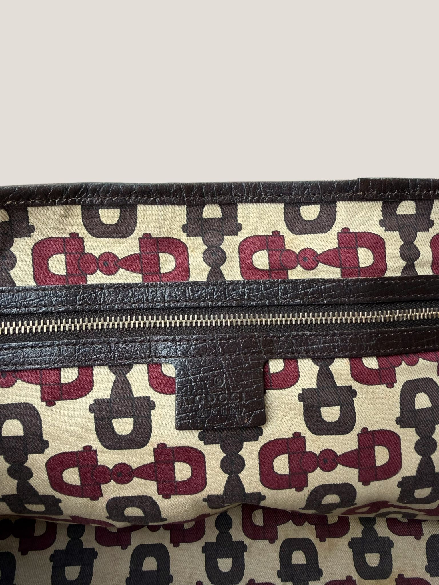 Gucci Tote GG Canvas Sherry Line