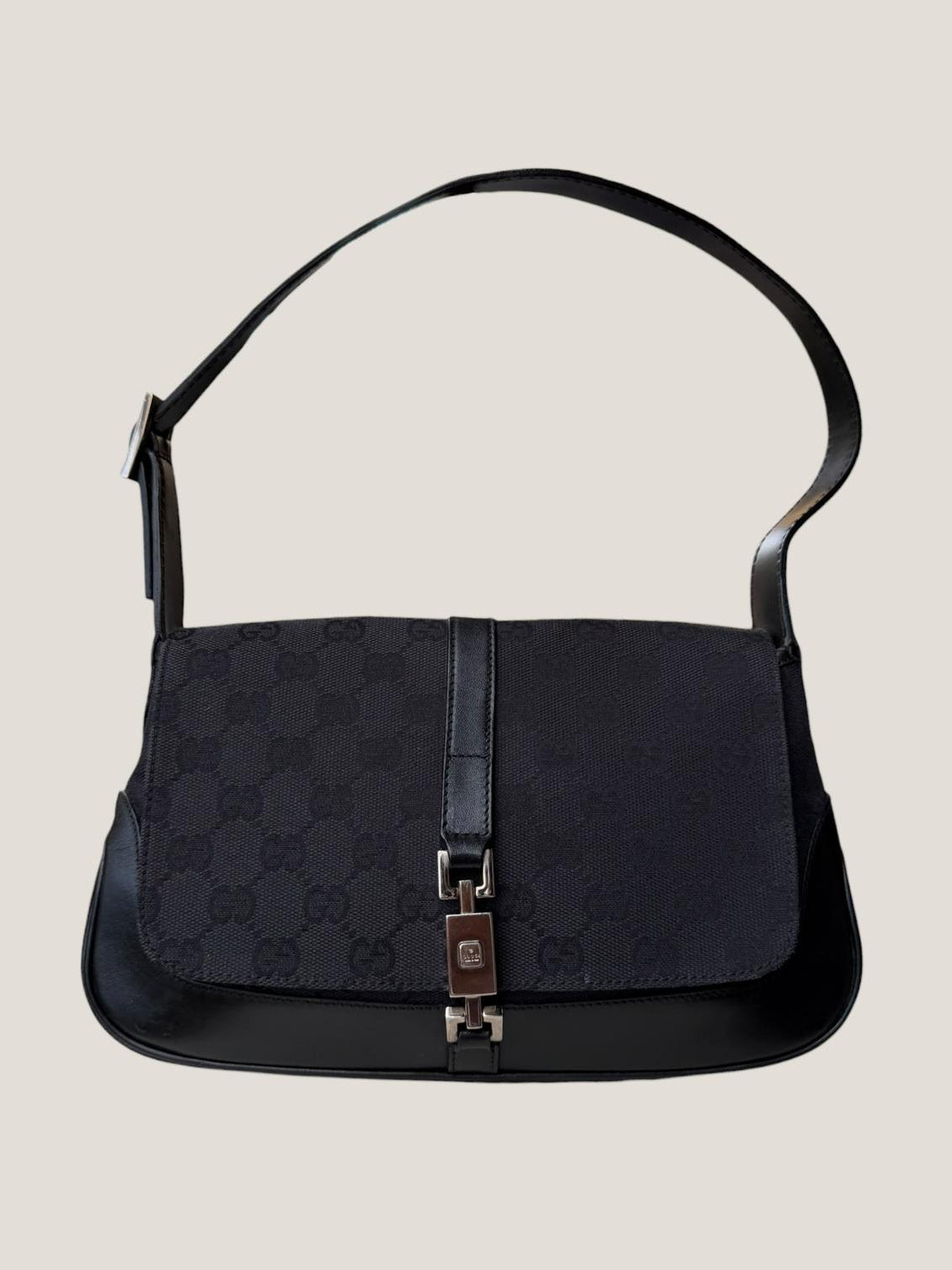 Gucci Jackie GG Canvas Nero