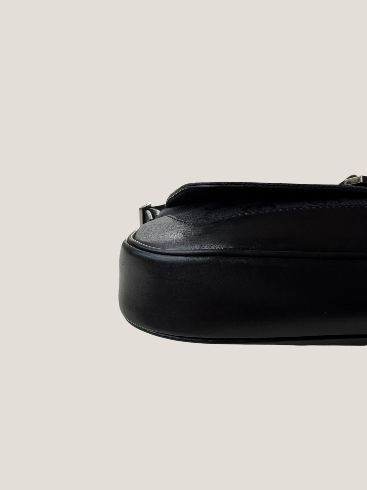 Gucci Jackie GG Canvas Nero