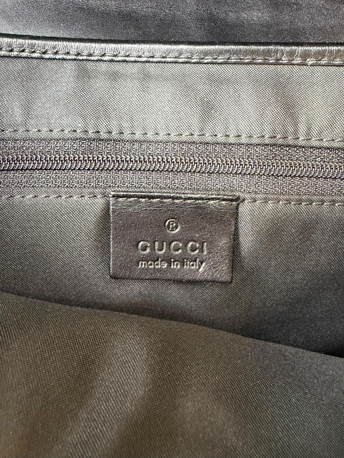 Gucci Jackie GG Canvas Nero