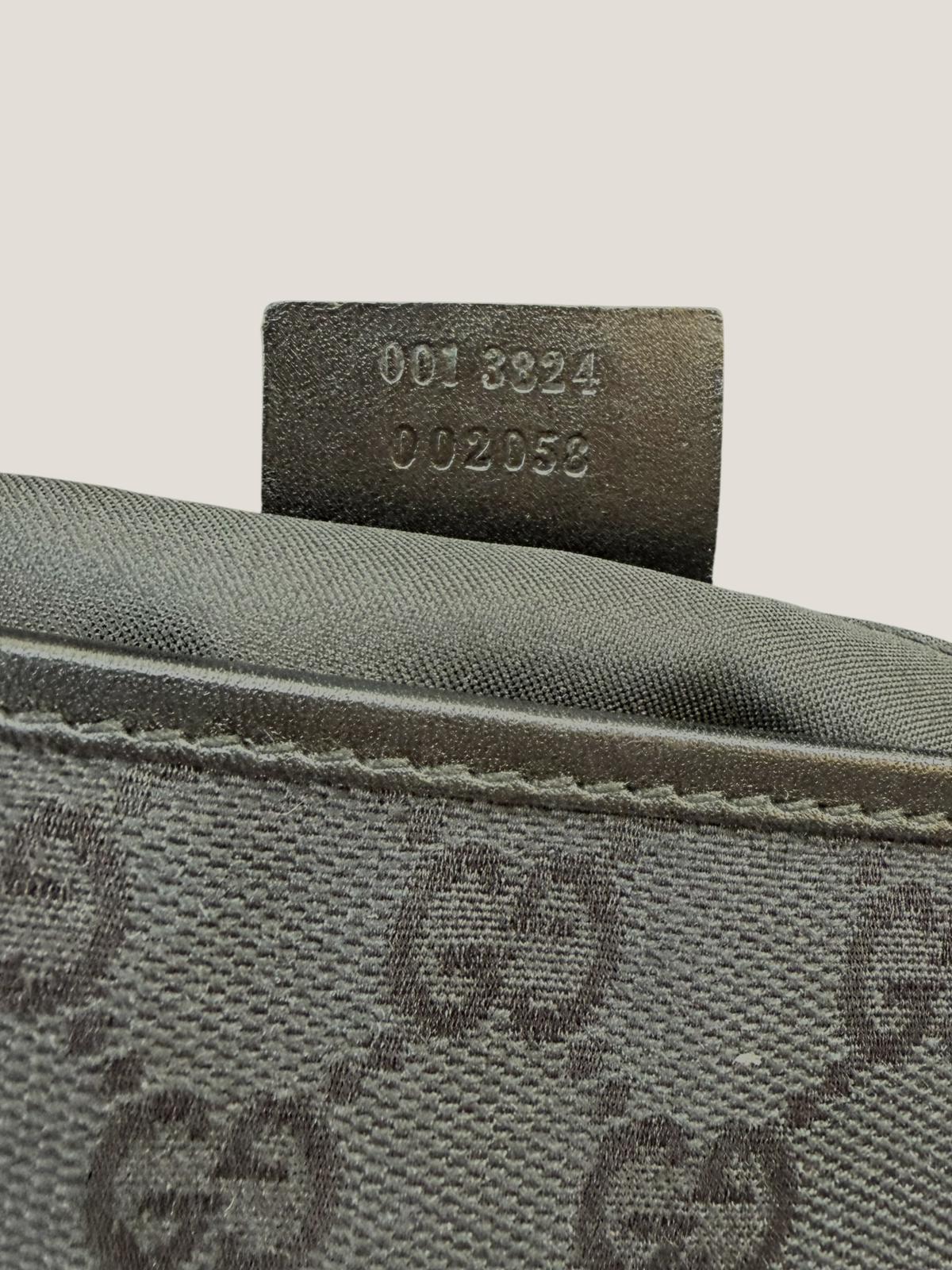 Gucci Jackie GG Canvas Nero