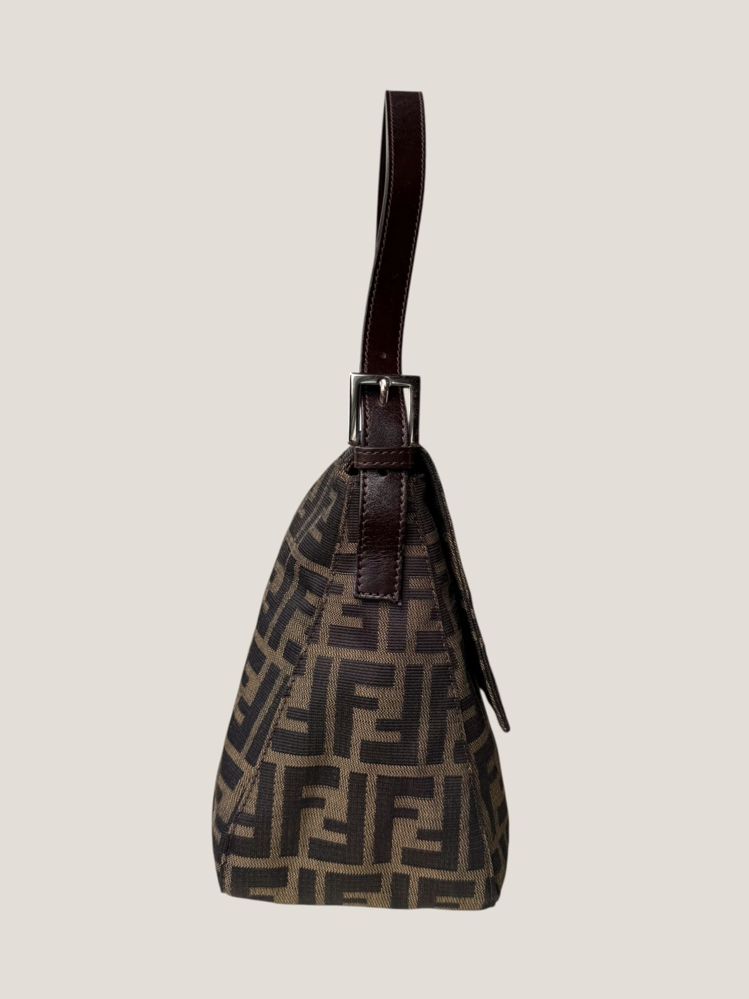 Fendi Mamma Baguette Zucca
