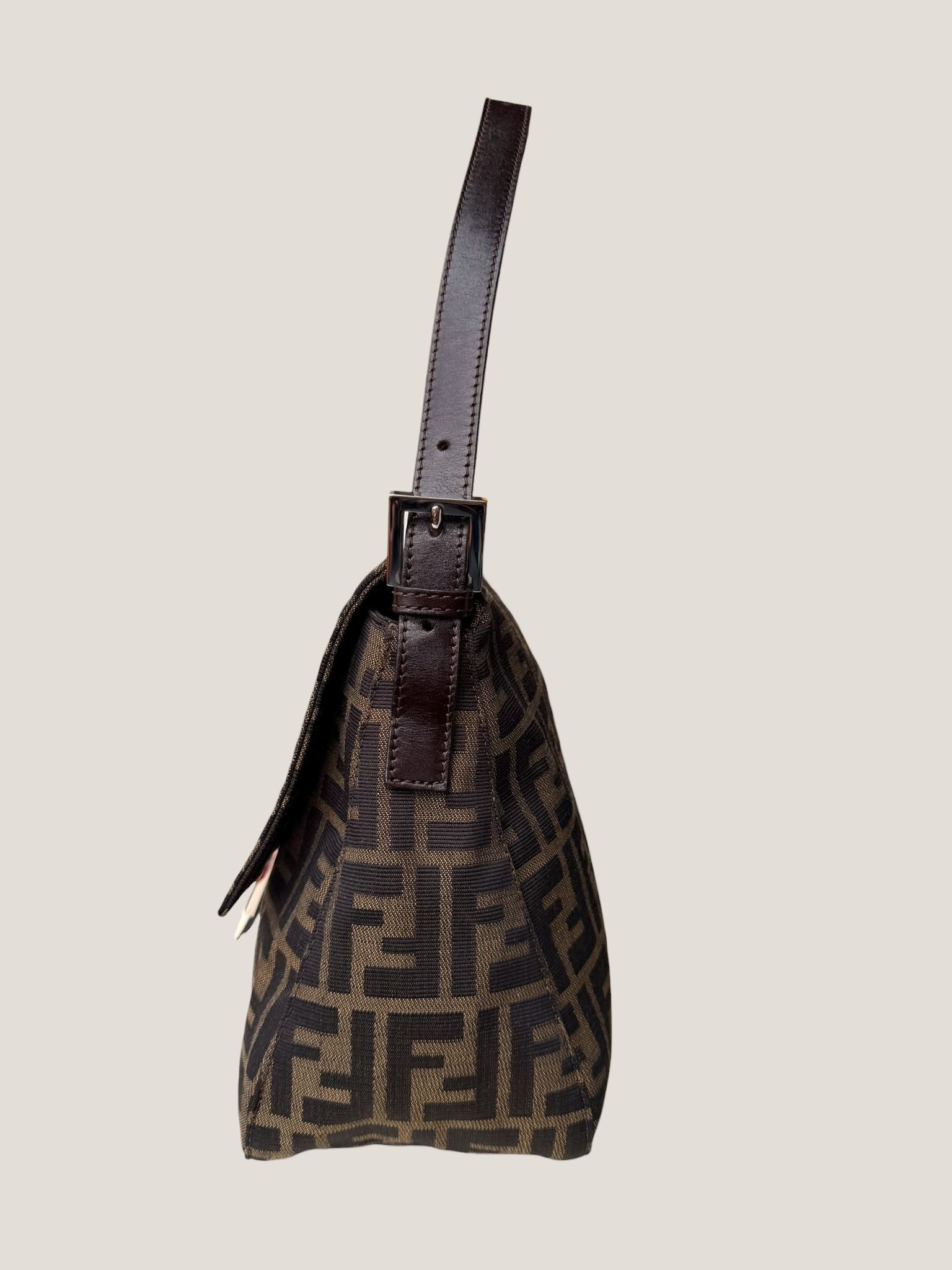 Fendi Mamma Baguette Zucca