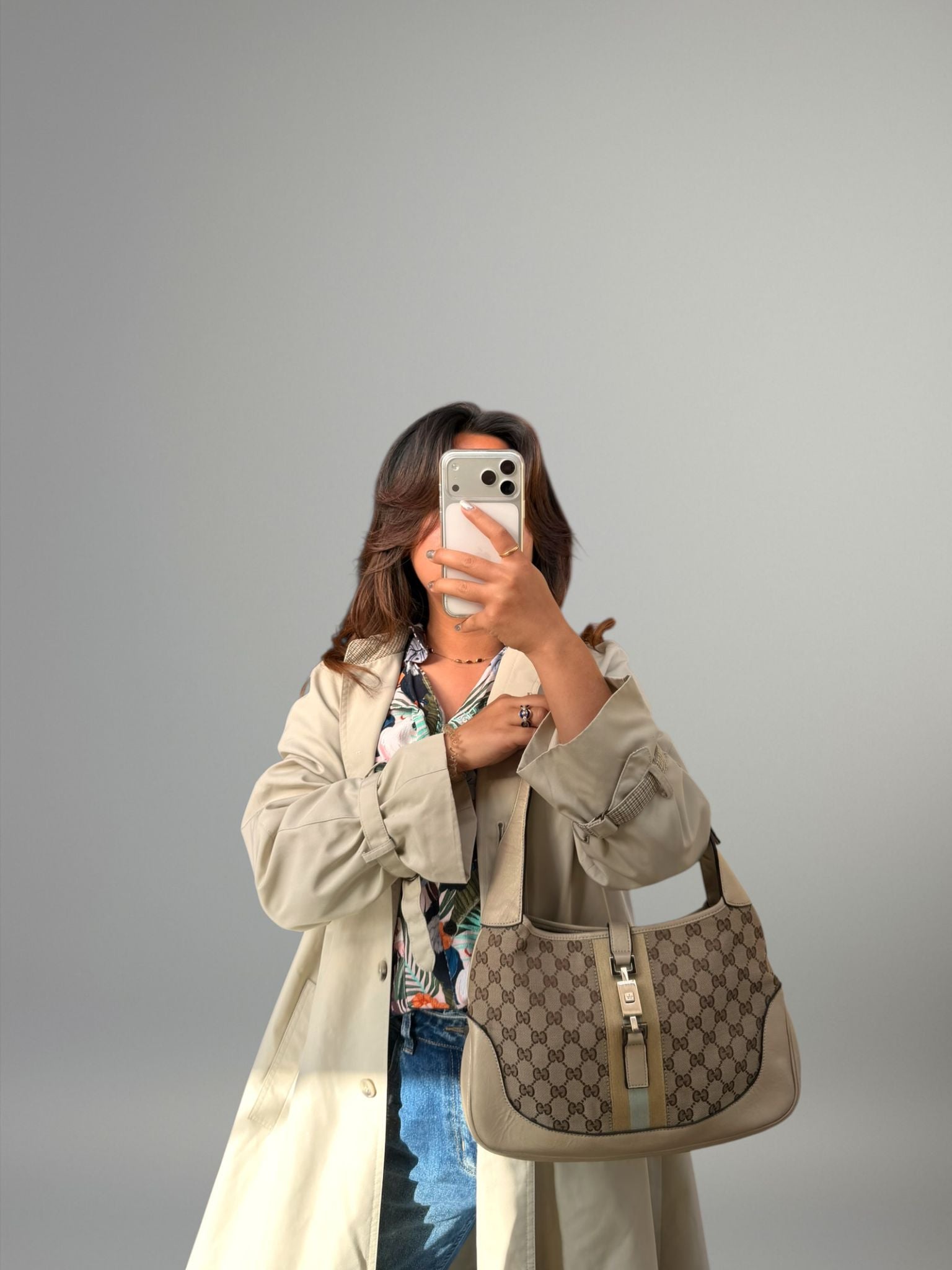 Gucci Jackie GG canvas