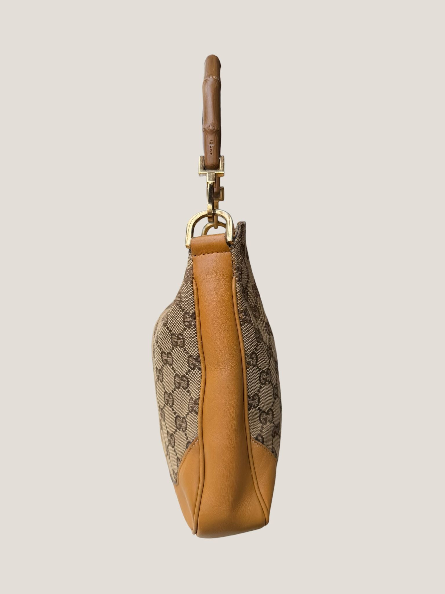 Gucci bamboo GG canvas