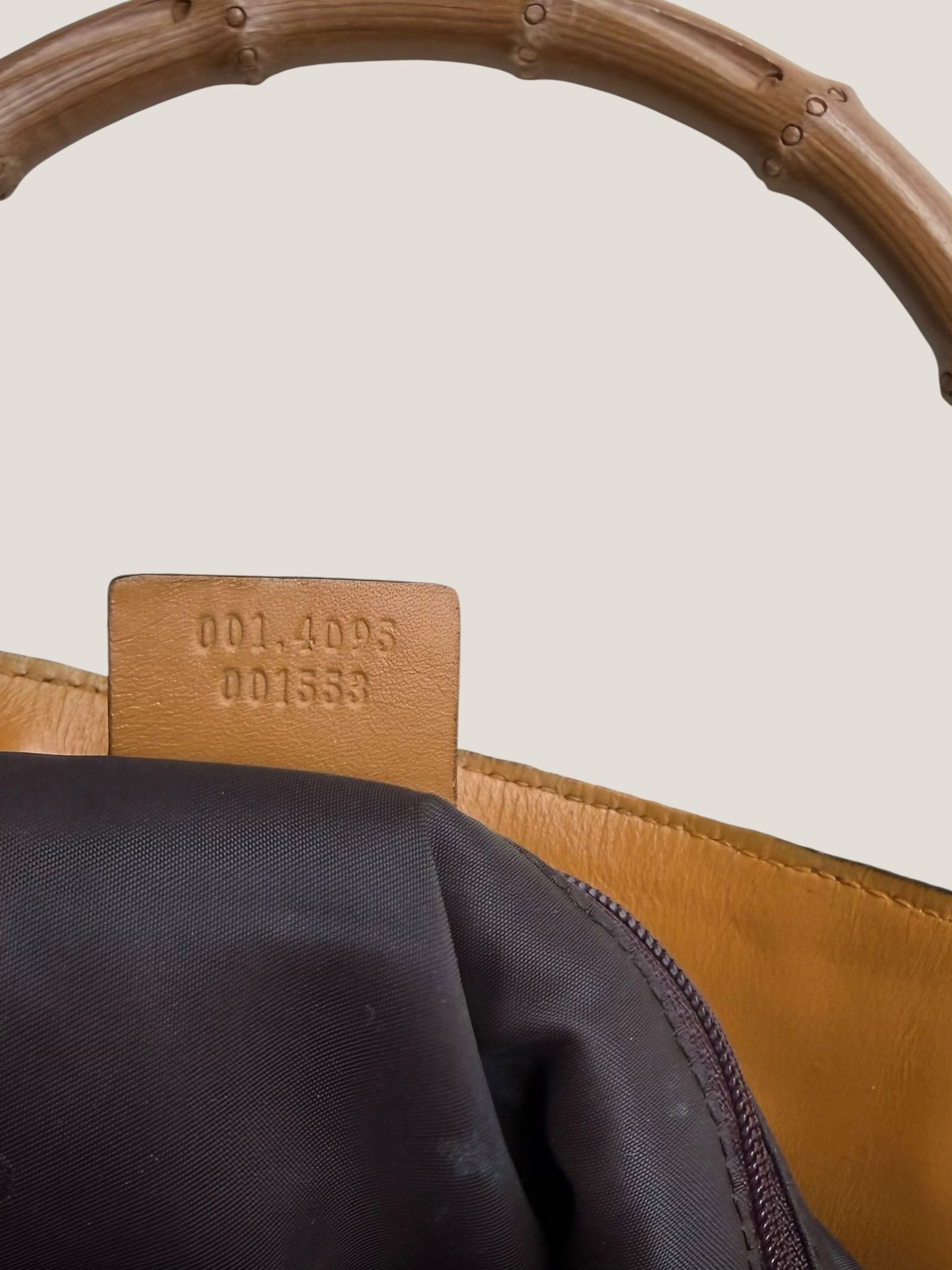 Gucci bamboo GG canvas