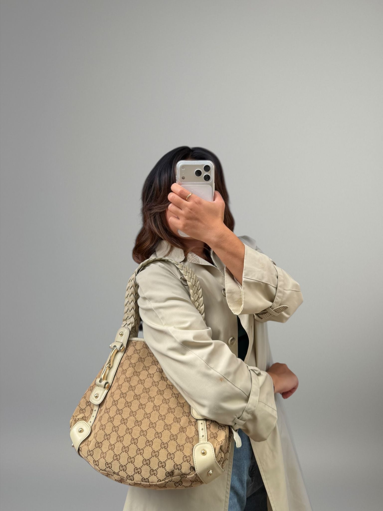 Gucci Hobo GG Canvas