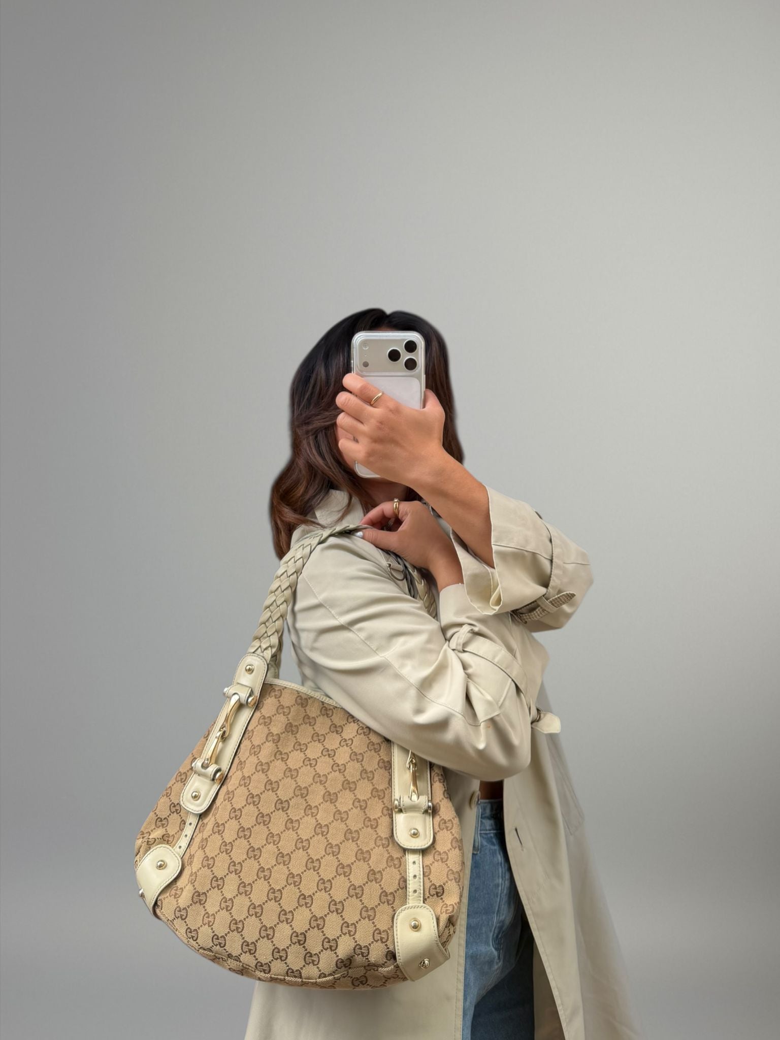Gucci Hobo GG Canvas