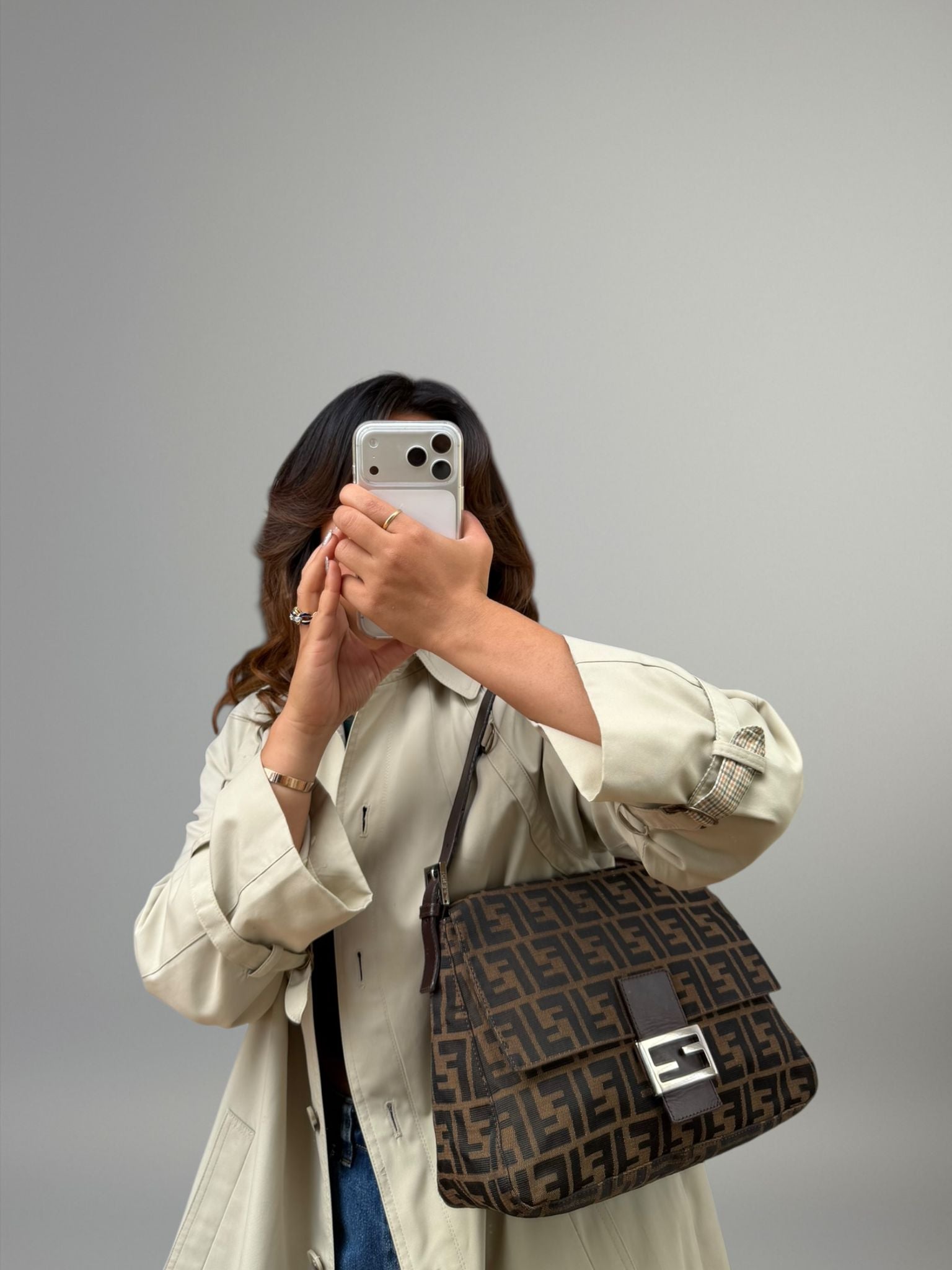 Fendi Mamma Baguette zucca