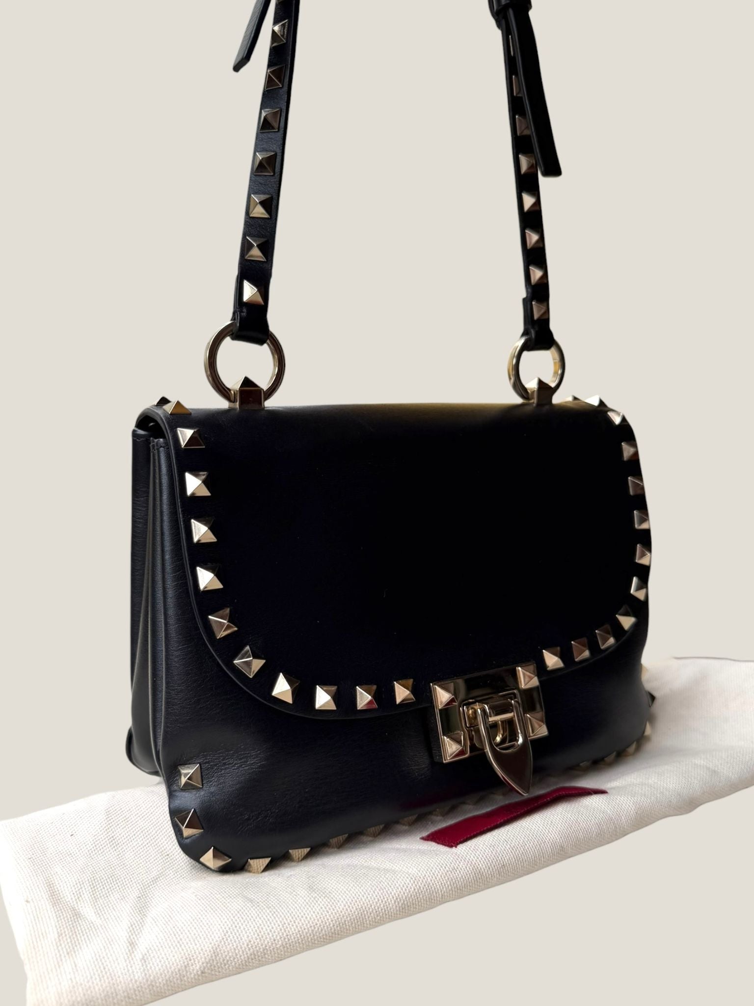 Valentino Rockstud Flap Lock