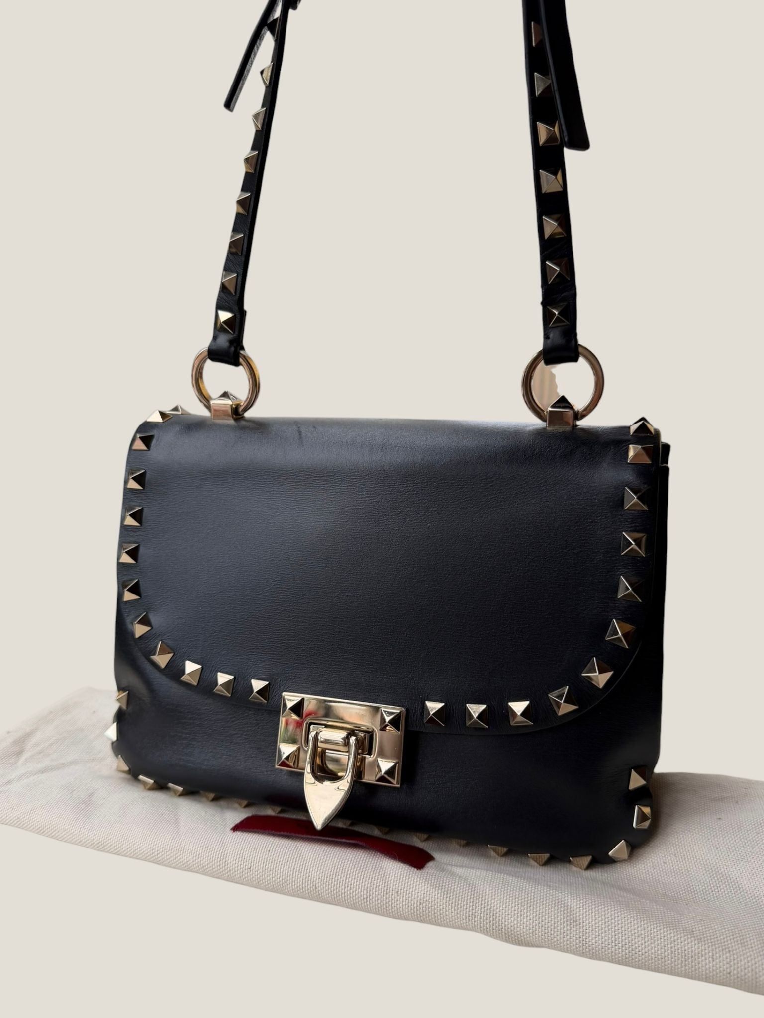 Valentino Rockstud Flap Lock