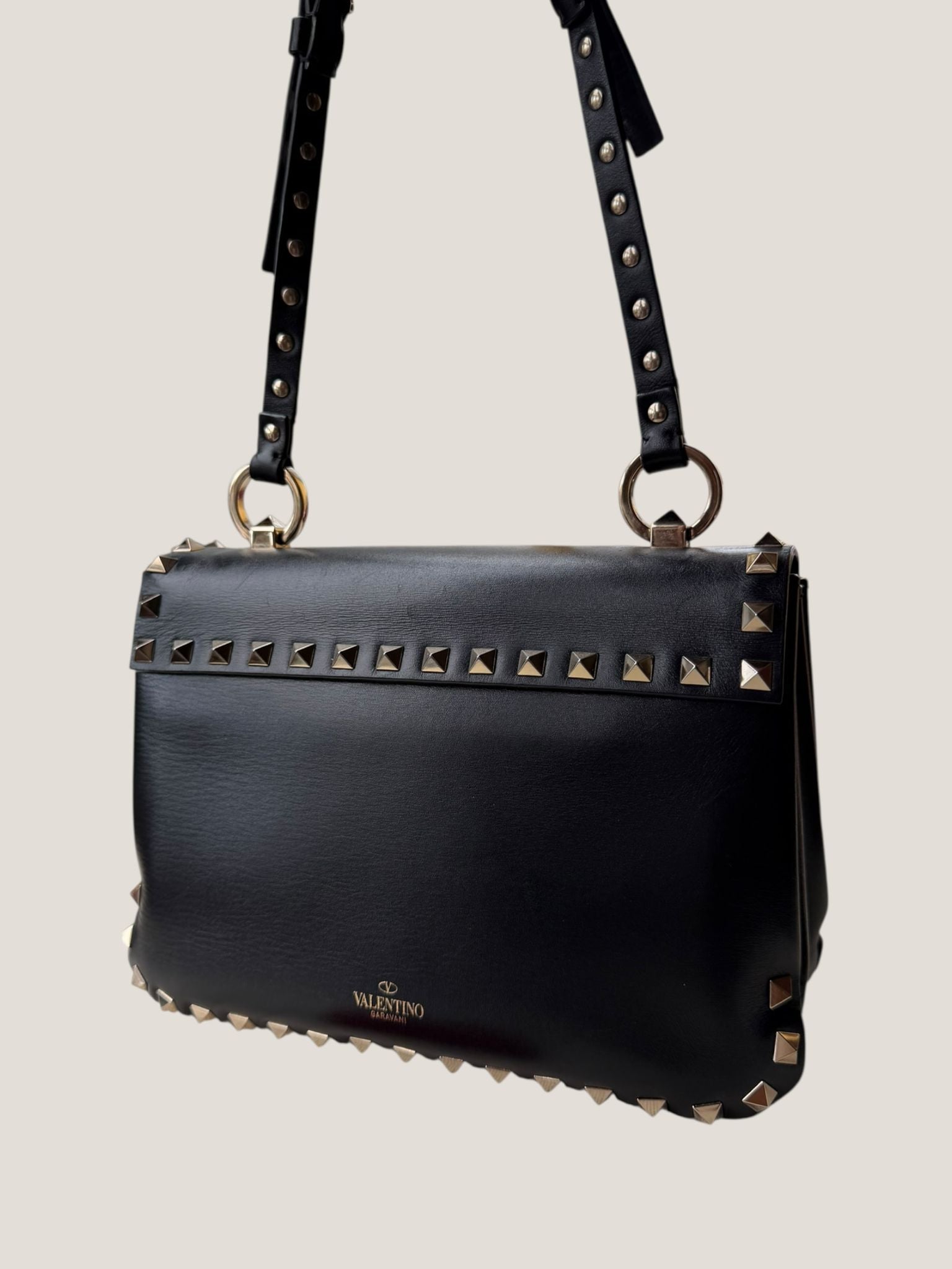 Valentino Rockstud Flap Lock