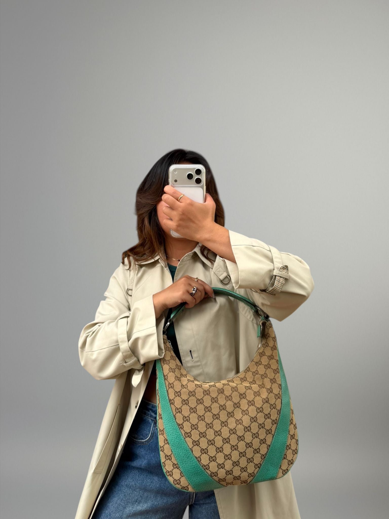Gucci Hobo GG canvas