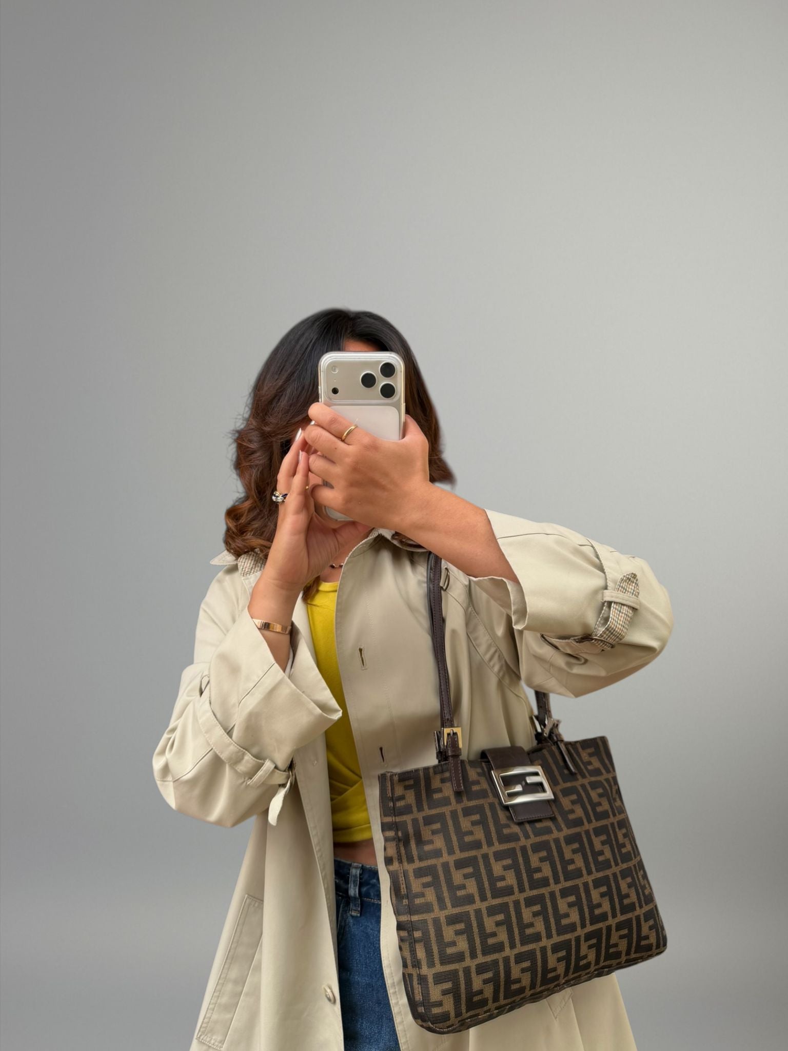 Fendi Baguette Zucca tote bag