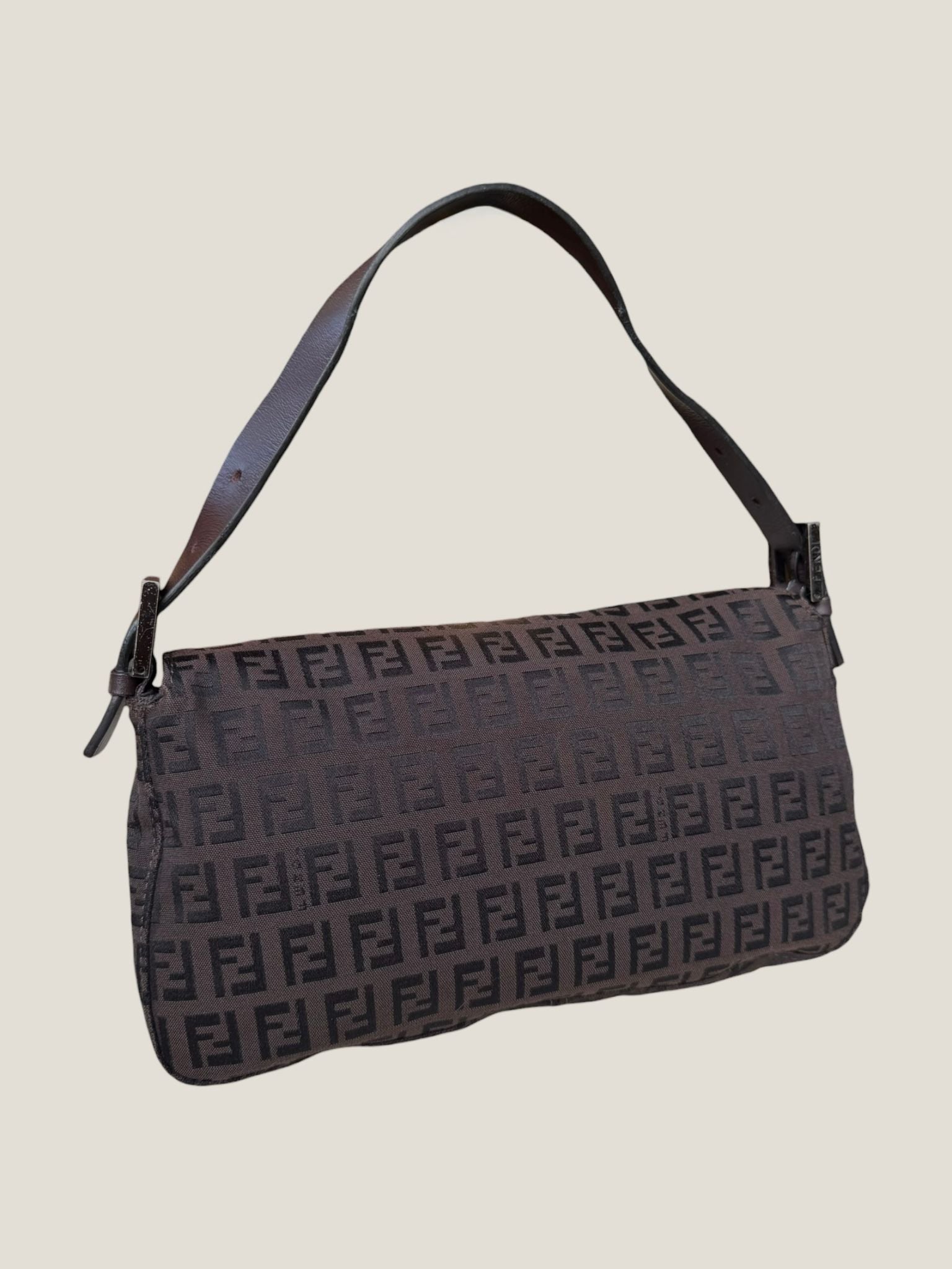 Fendi Baguette Zucchino marrone
