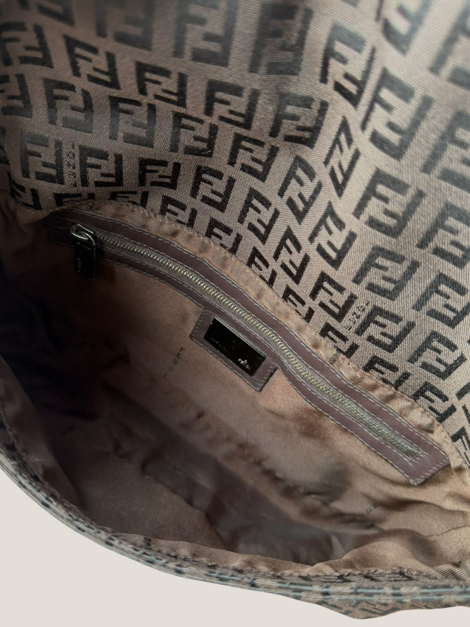 Fendi Baguette Zucchino marrone