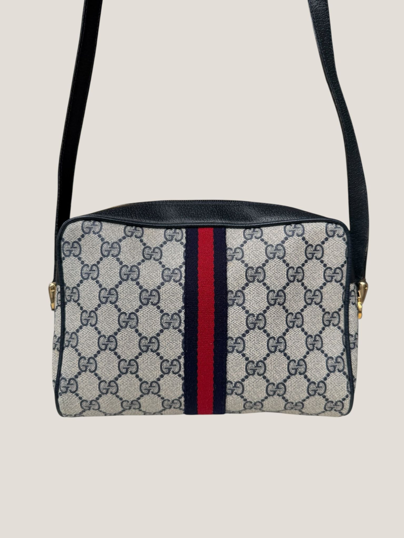 Gucci GG Supreme Web tracolla