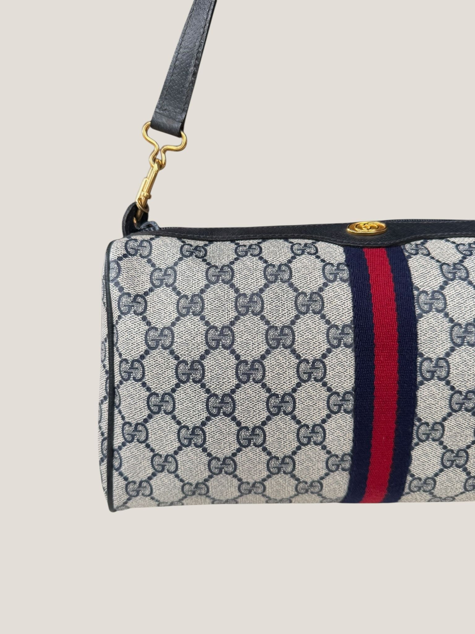 Gucci GG Supreme Web tracolla