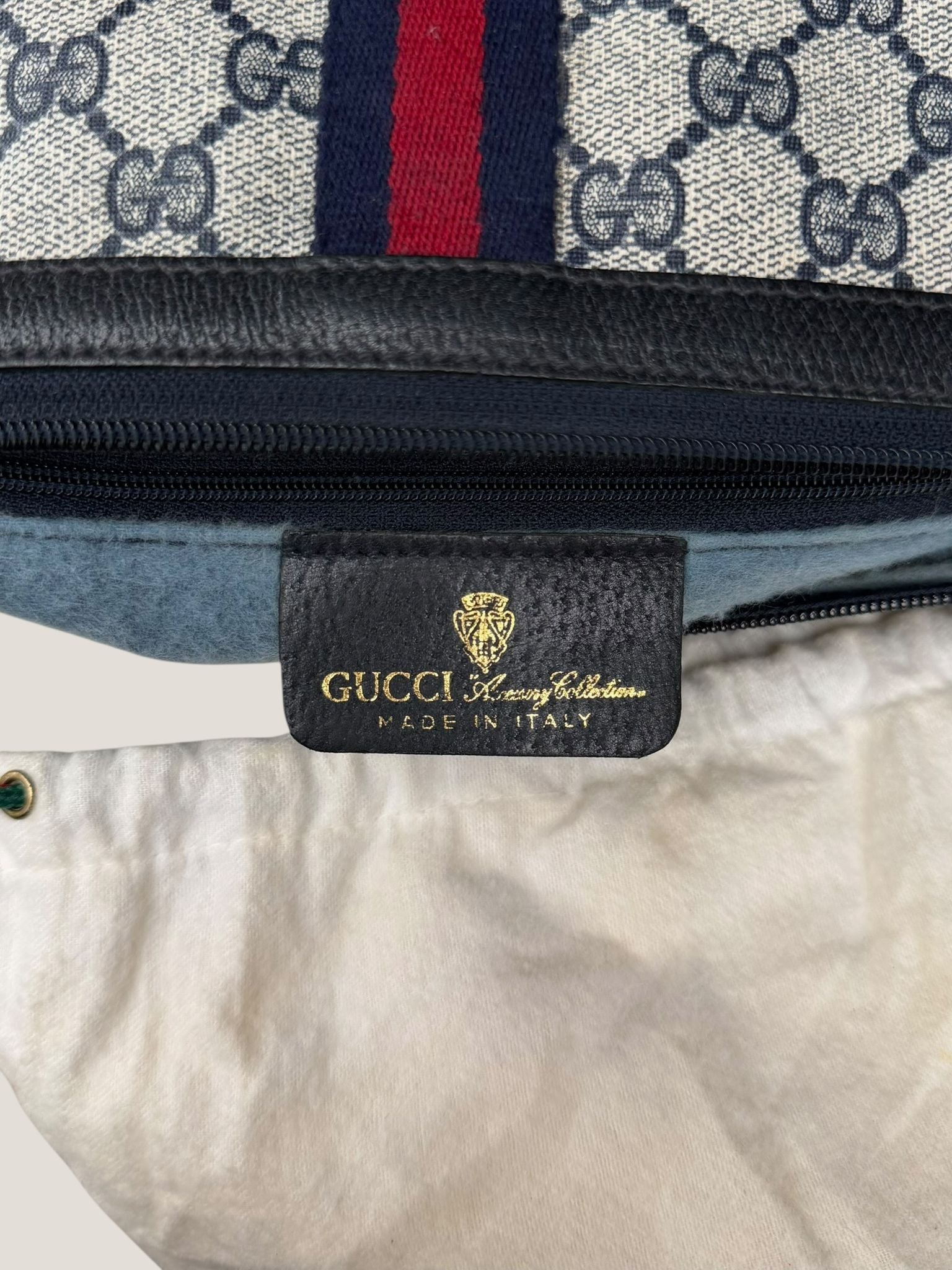 Gucci GG Supreme Web tracolla