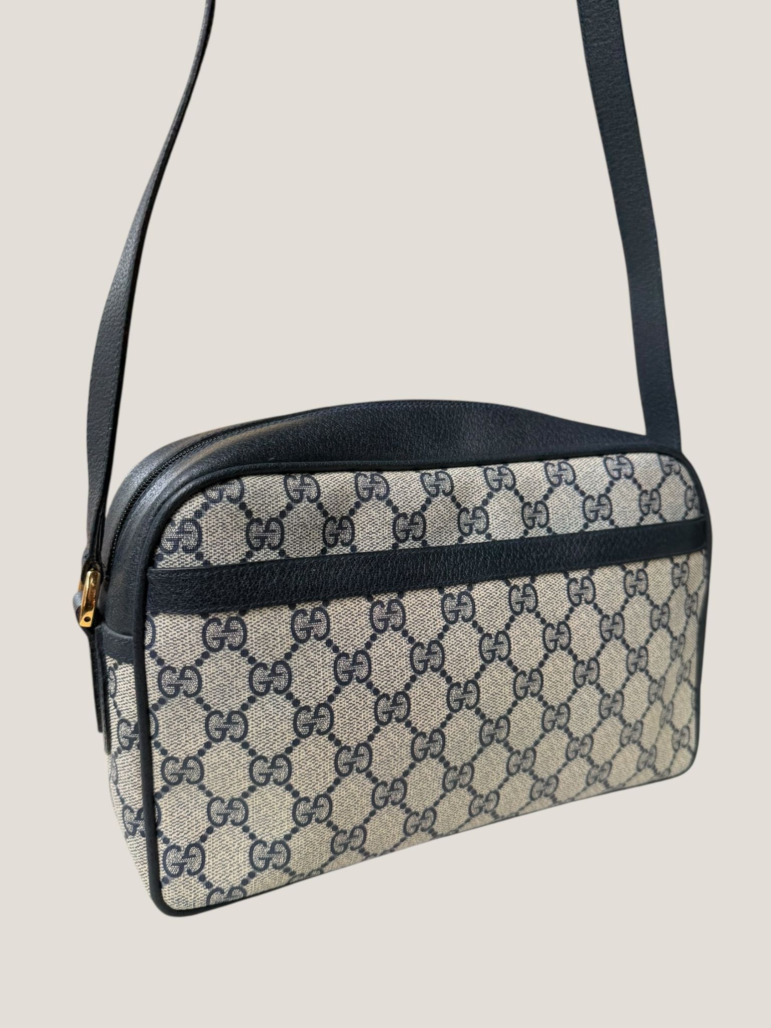 Gucci GG Supreme Web tracolla