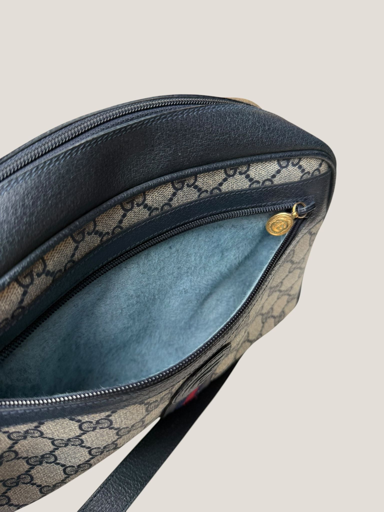 Gucci GG Supreme Web tracolla