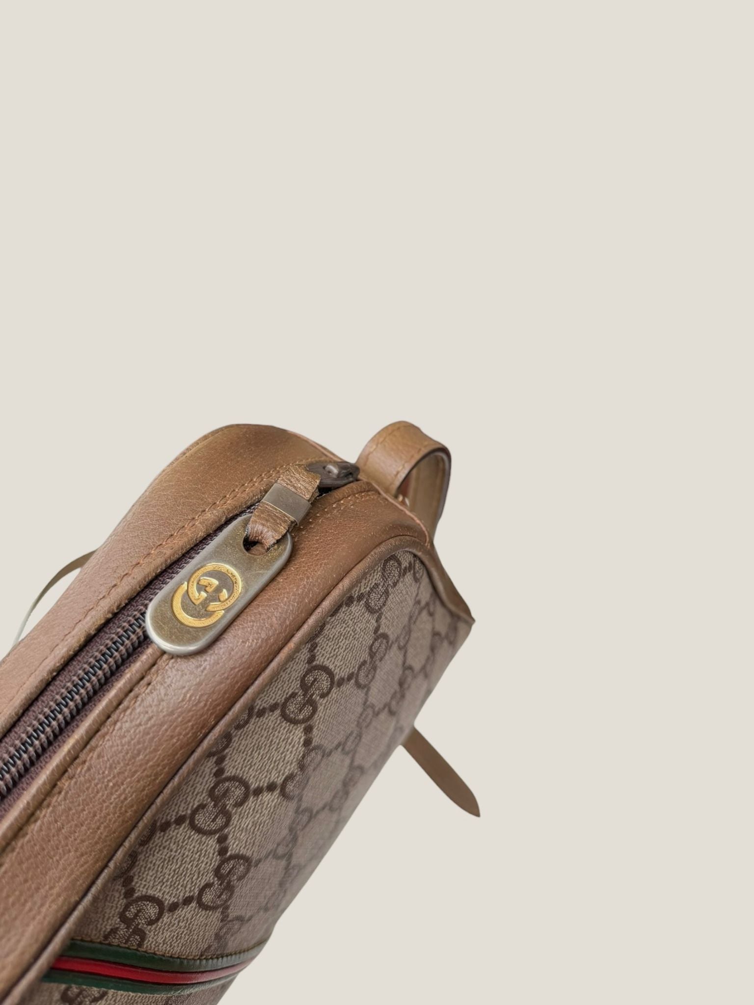 Gucci GG Supreme Web tracolla