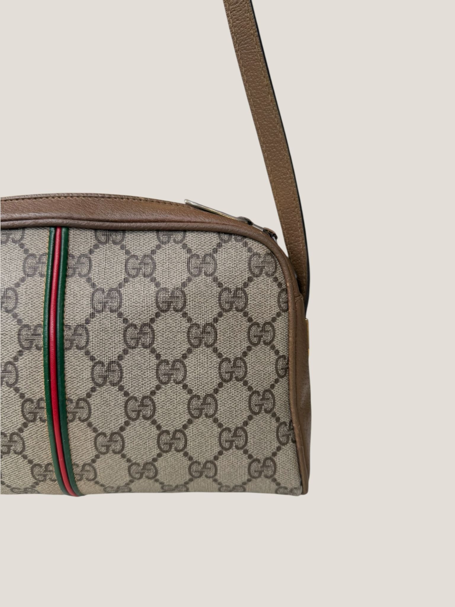 Gucci GG Supreme Web tracolla