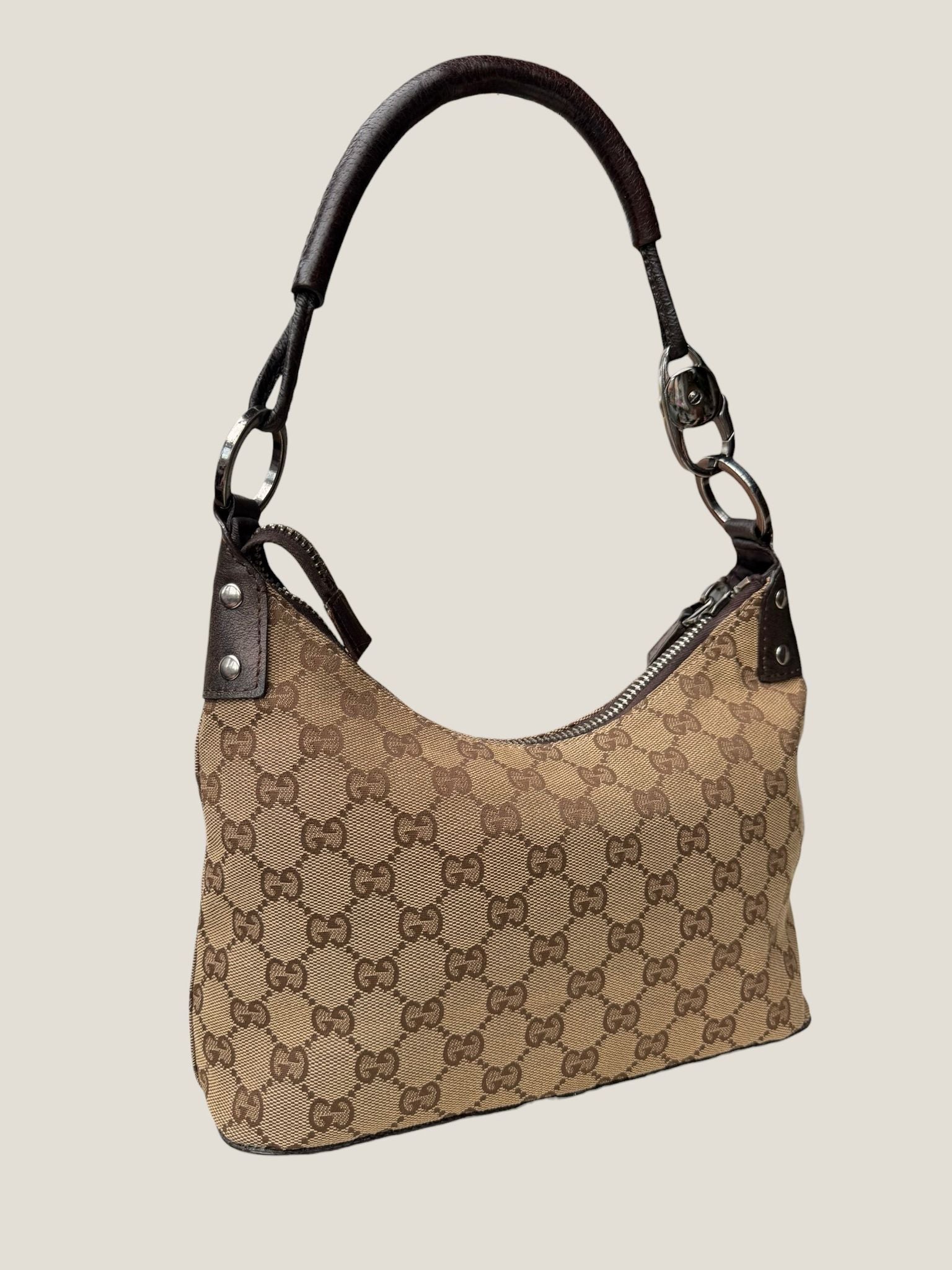 Gucci GG Canvas Hobo