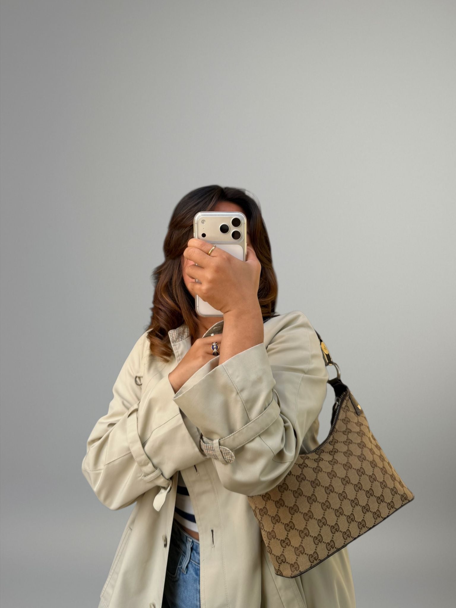 Gucci GG Canvas Hobo