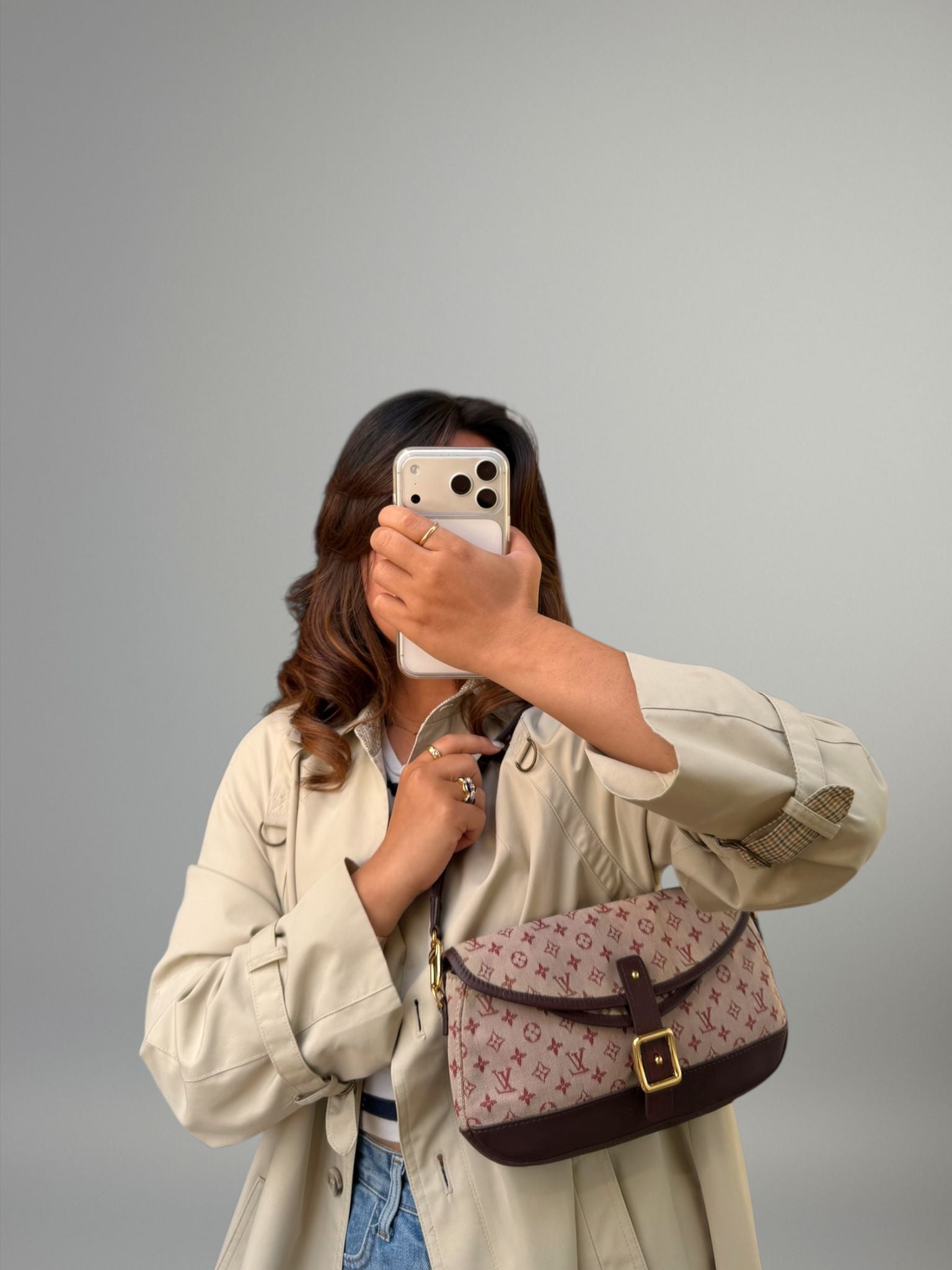Louis Vuitton Mini Lin Cherry Marjorie