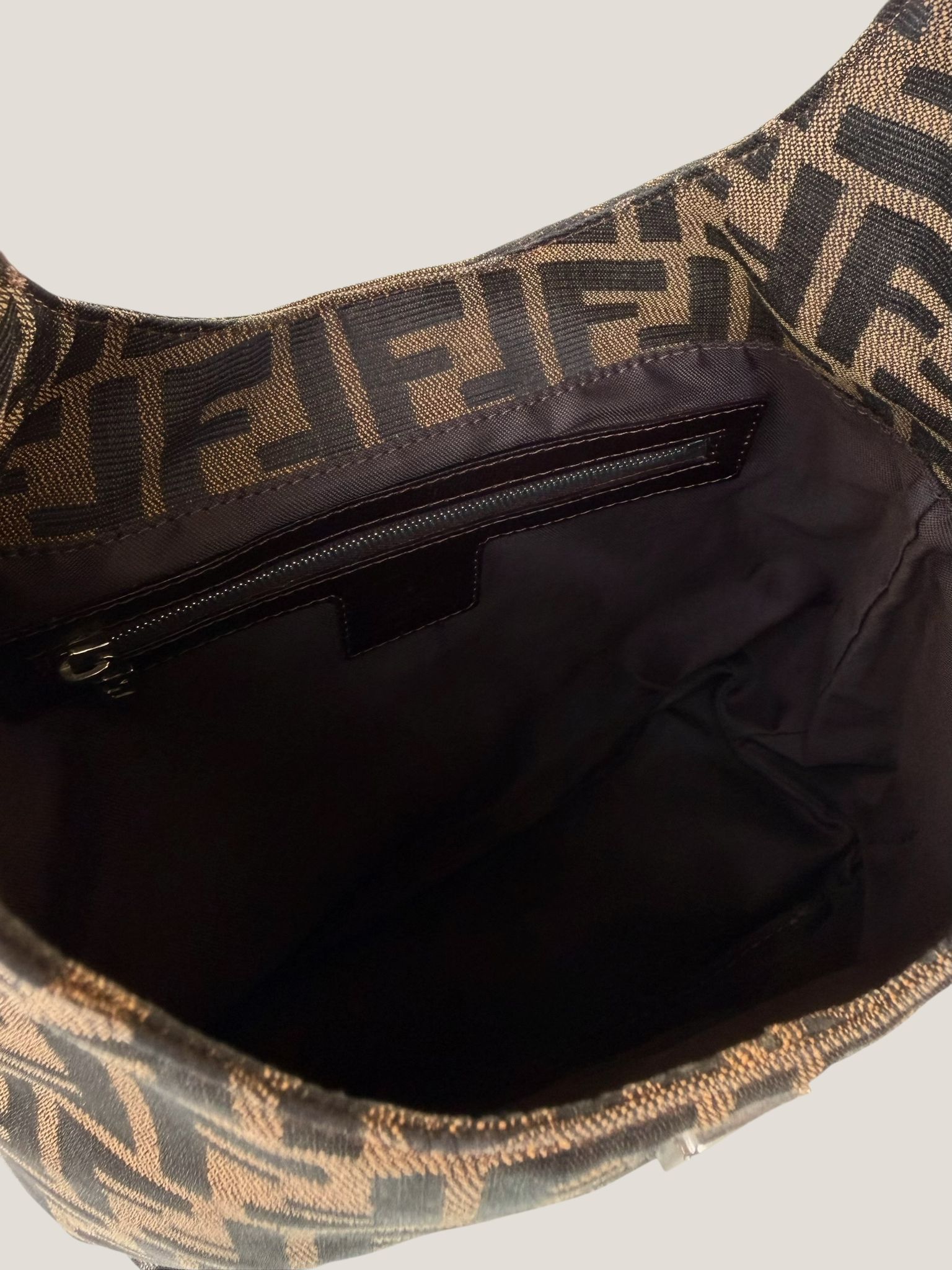 Fendi Zucca Hobo Bag