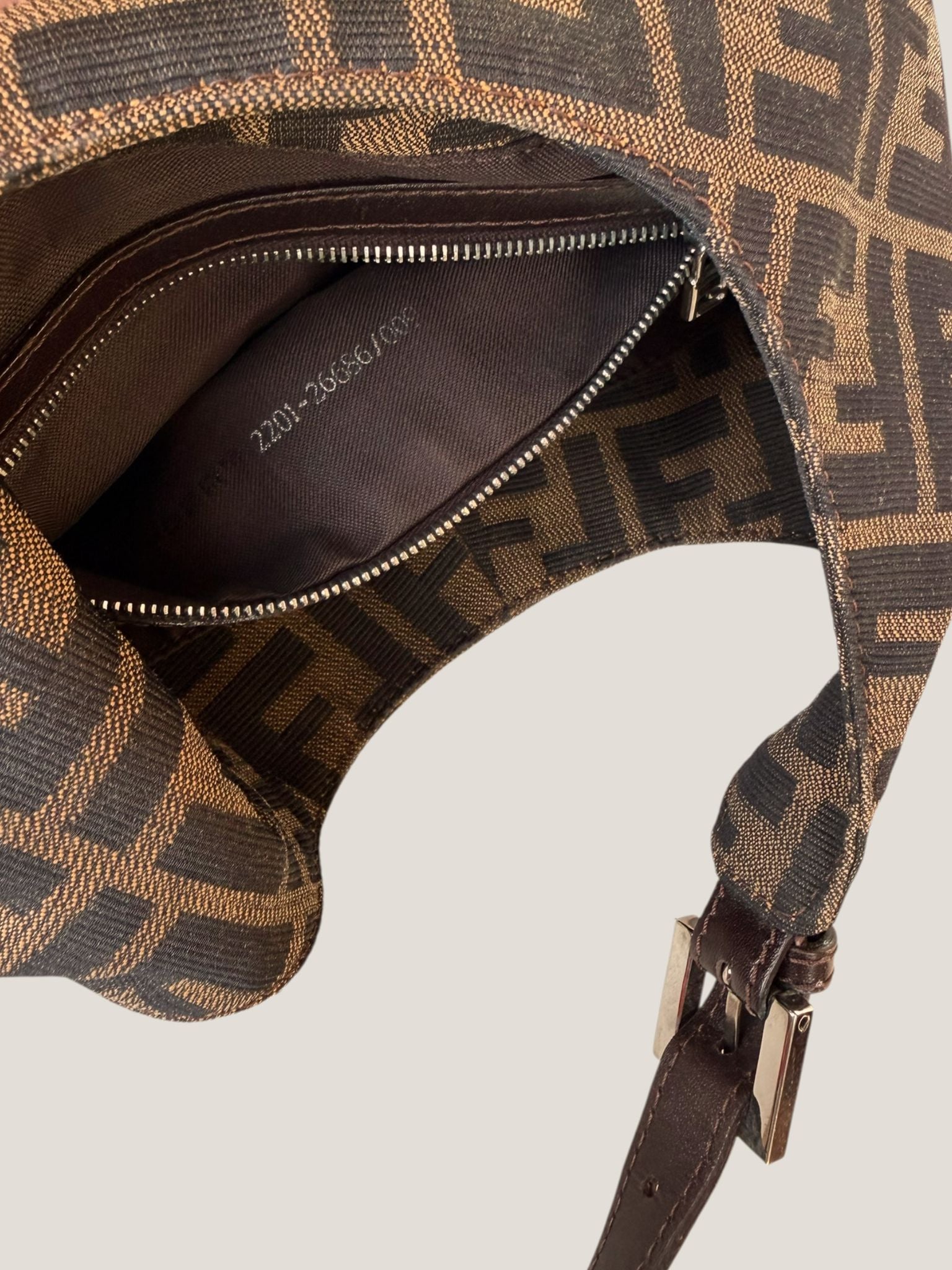 Fendi Zucca Hobo Bag