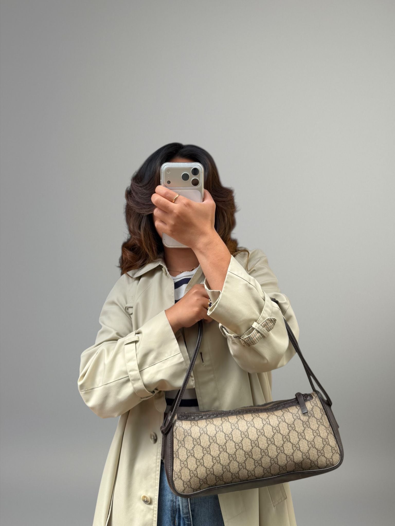 Gucci GG monogram pochette
