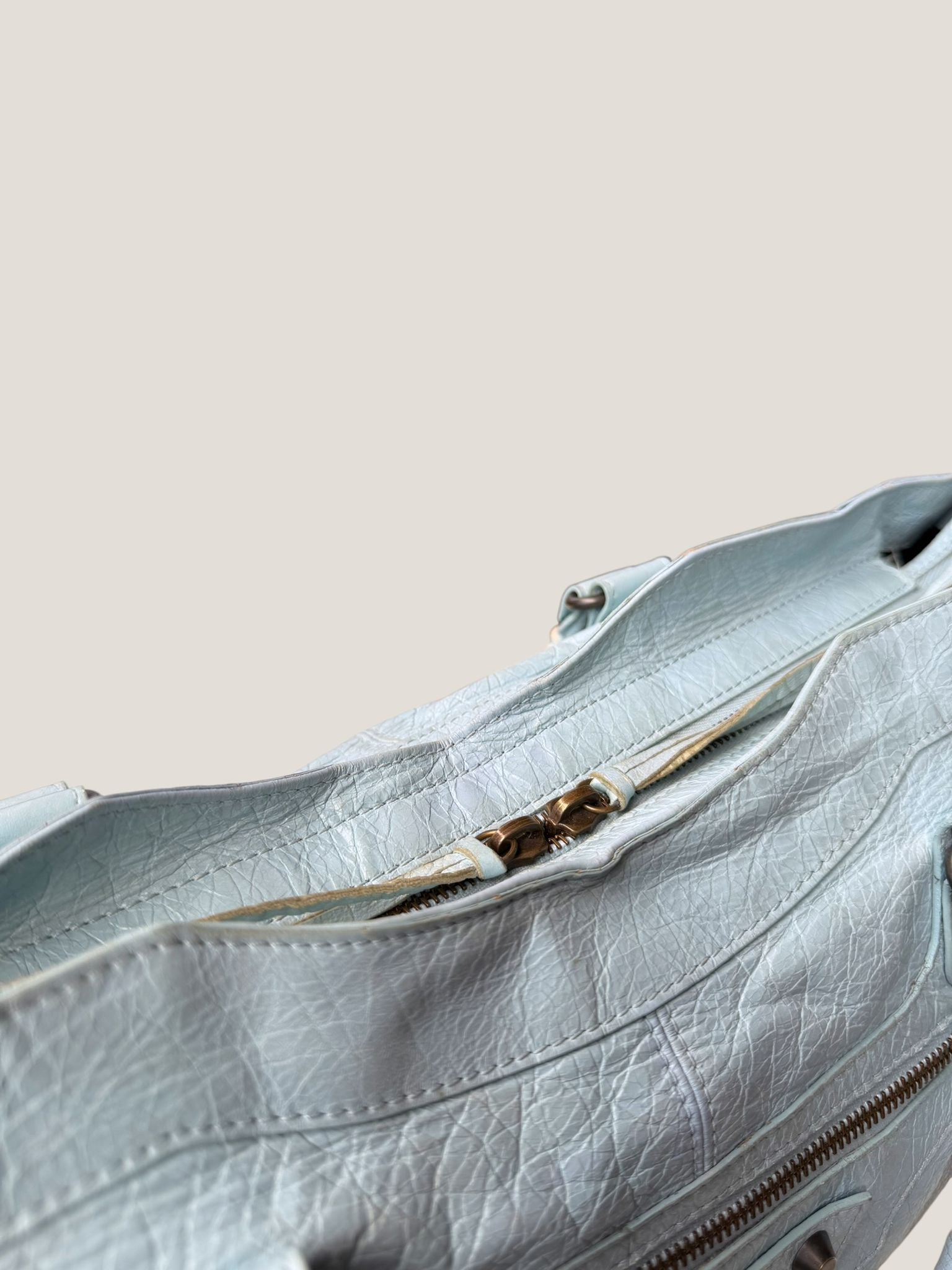 Balenciaga Part Time azzurro polvere