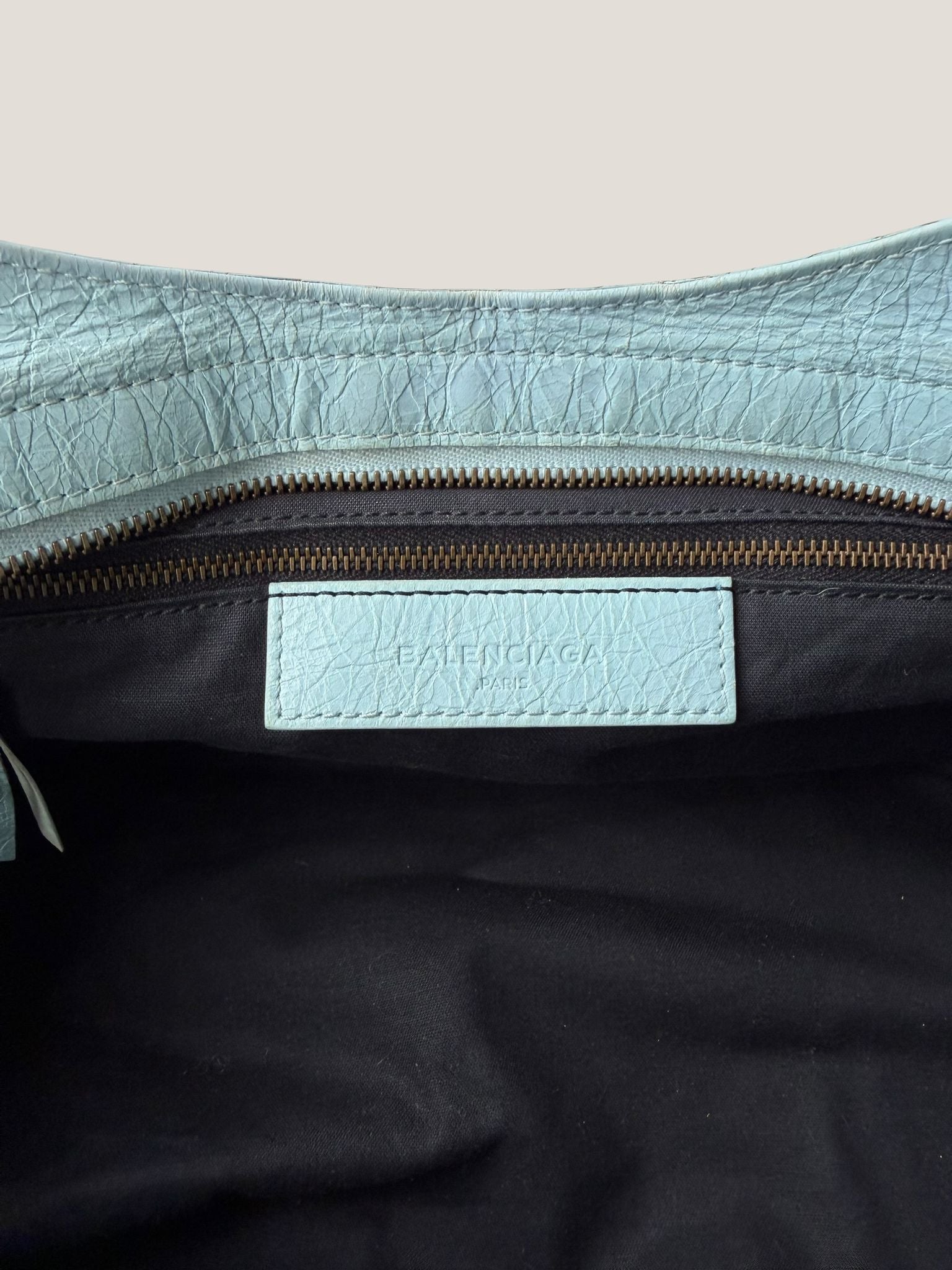 Balenciaga Part Time azzurro polvere