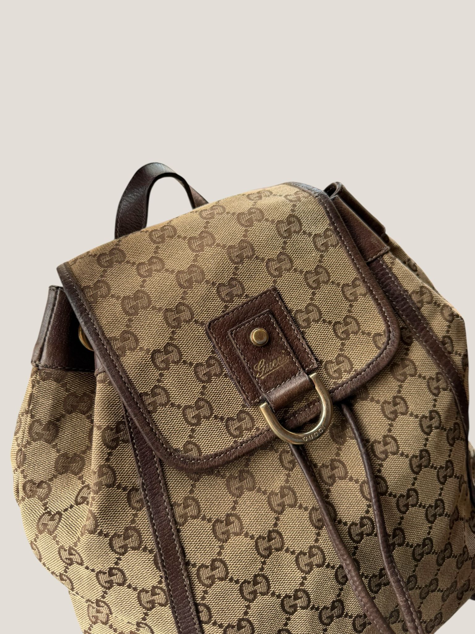 Gucci GG Canvas Zaino Vintage