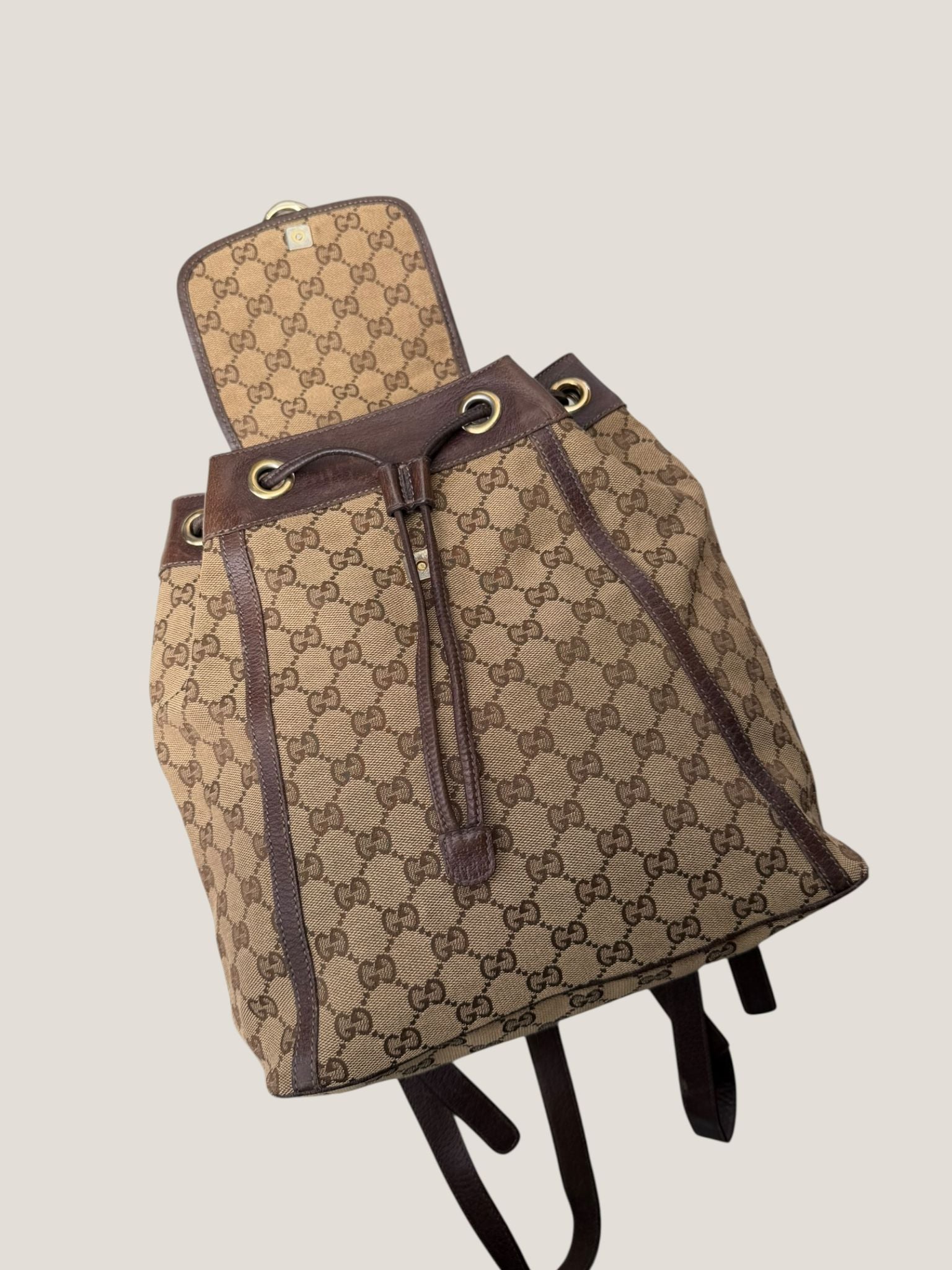Gucci GG Canvas Zaino Vintage