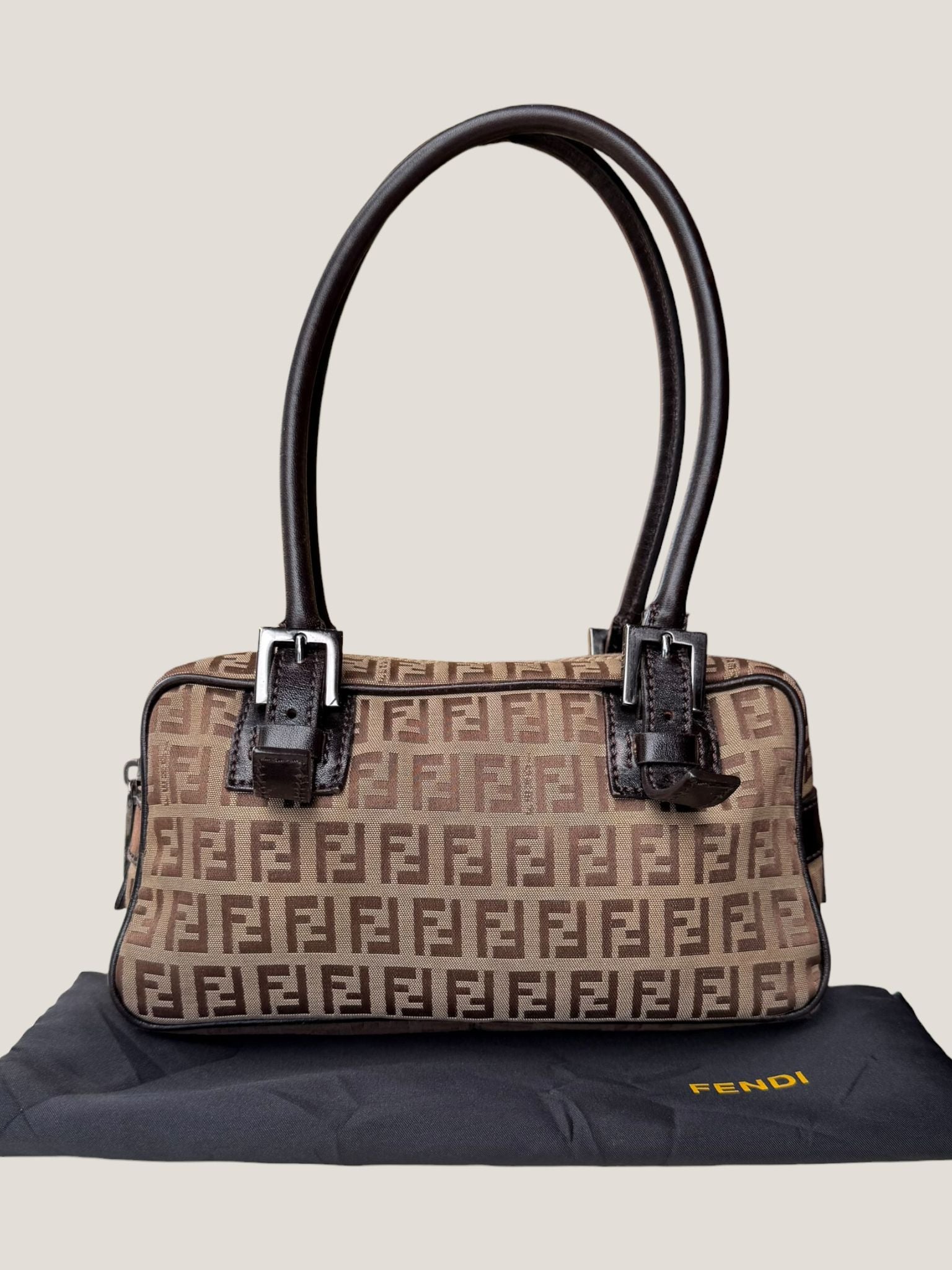 Fendi Mini Bauletto Zucchino