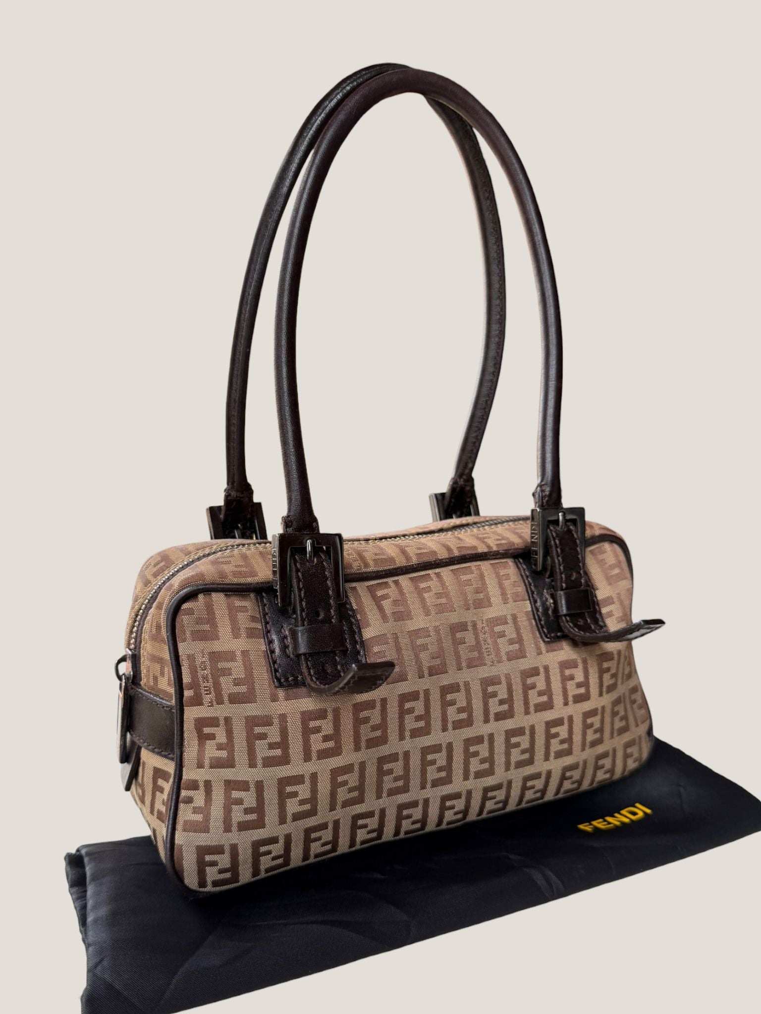 Fendi Mini Bauletto Zucchino