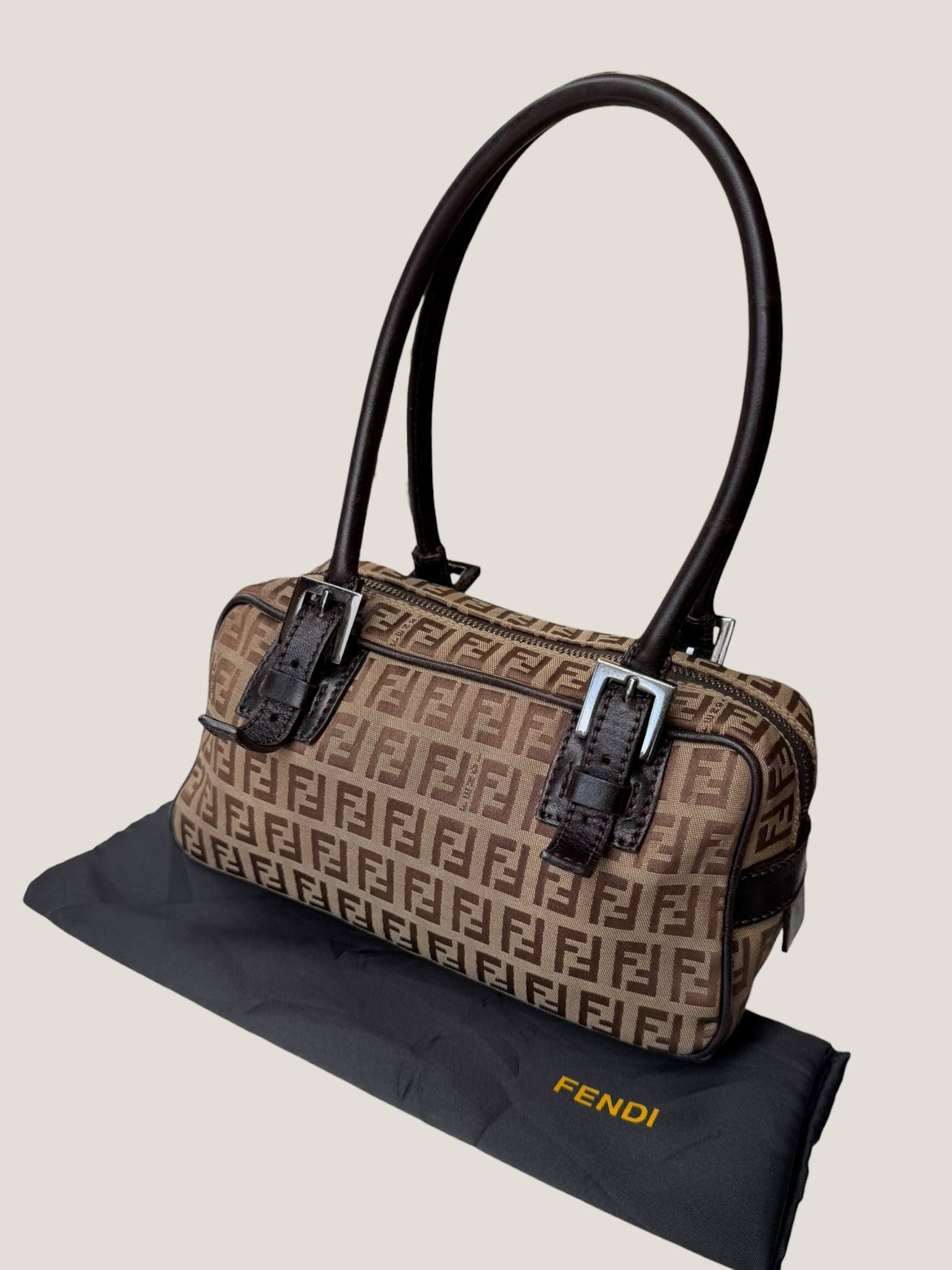 Fendi Mini Bauletto Zucchino