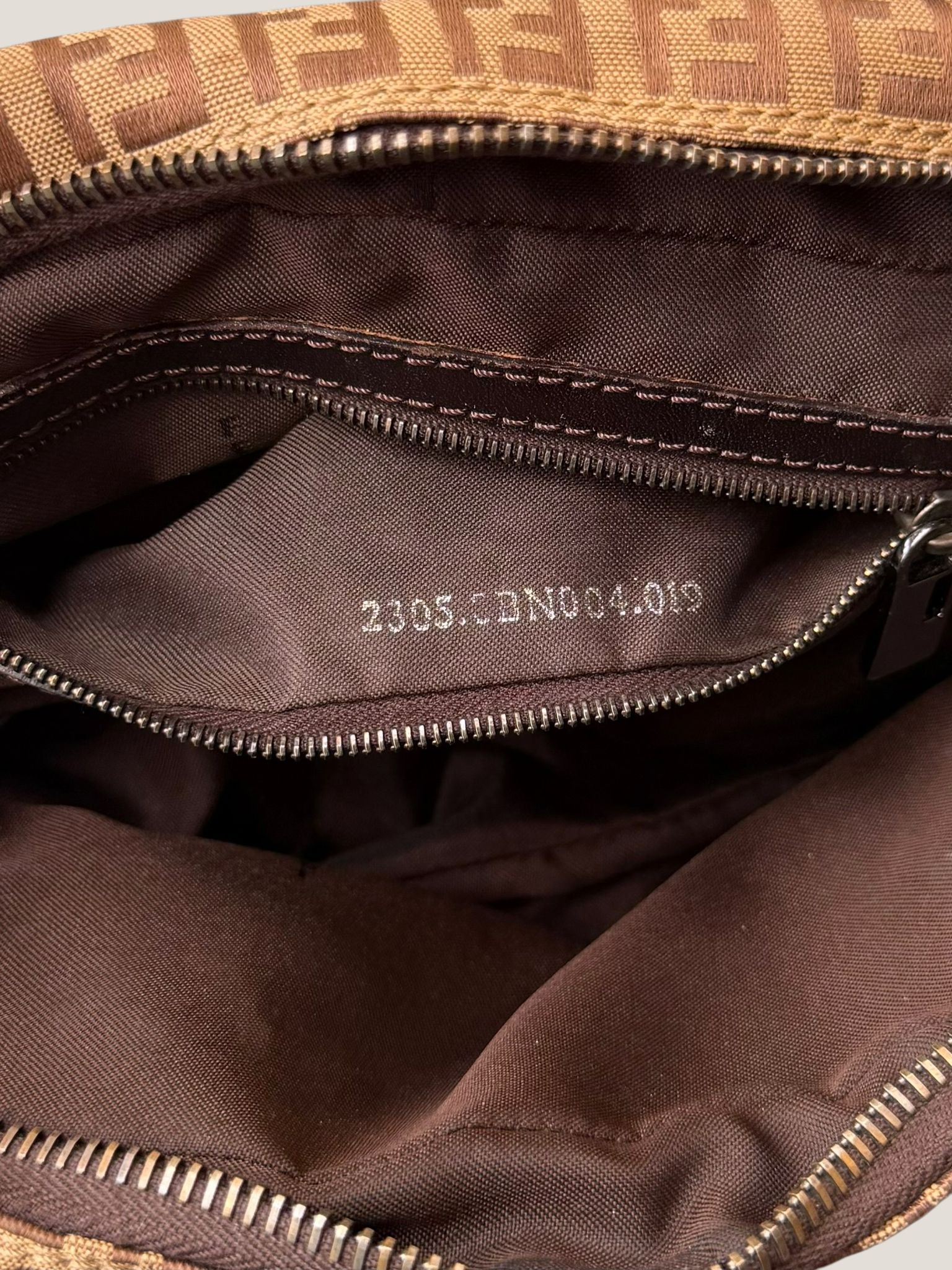 Fendi Mini Bauletto Zucchino