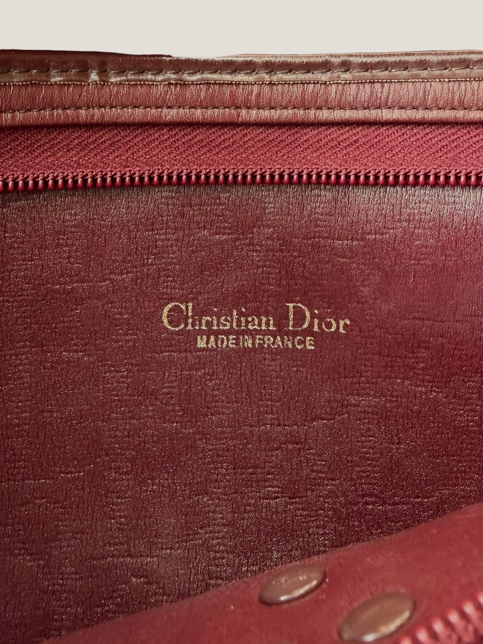 Christian Dior Trotter Bordeaux