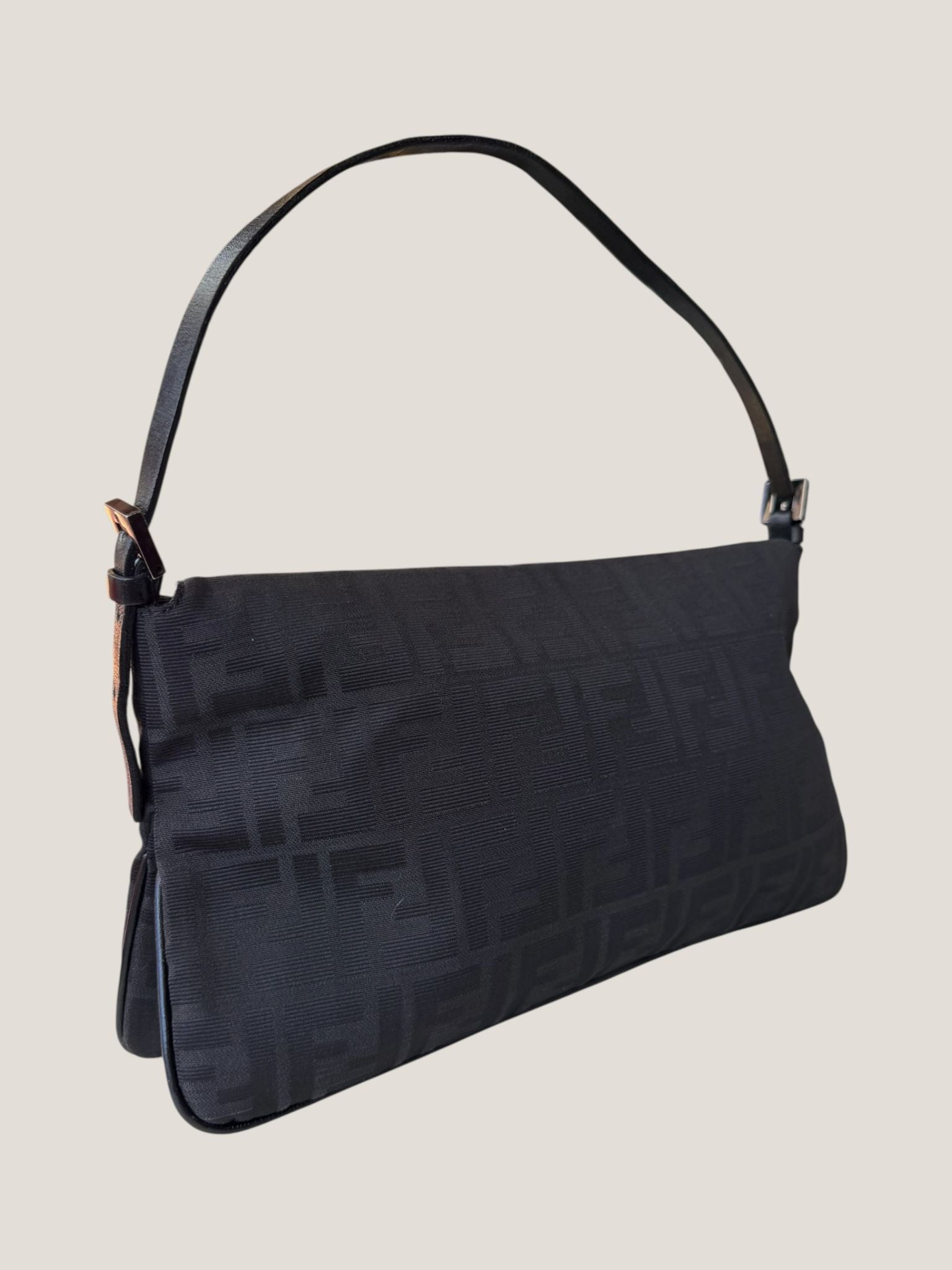 Fendi Baguette Zucca Nera