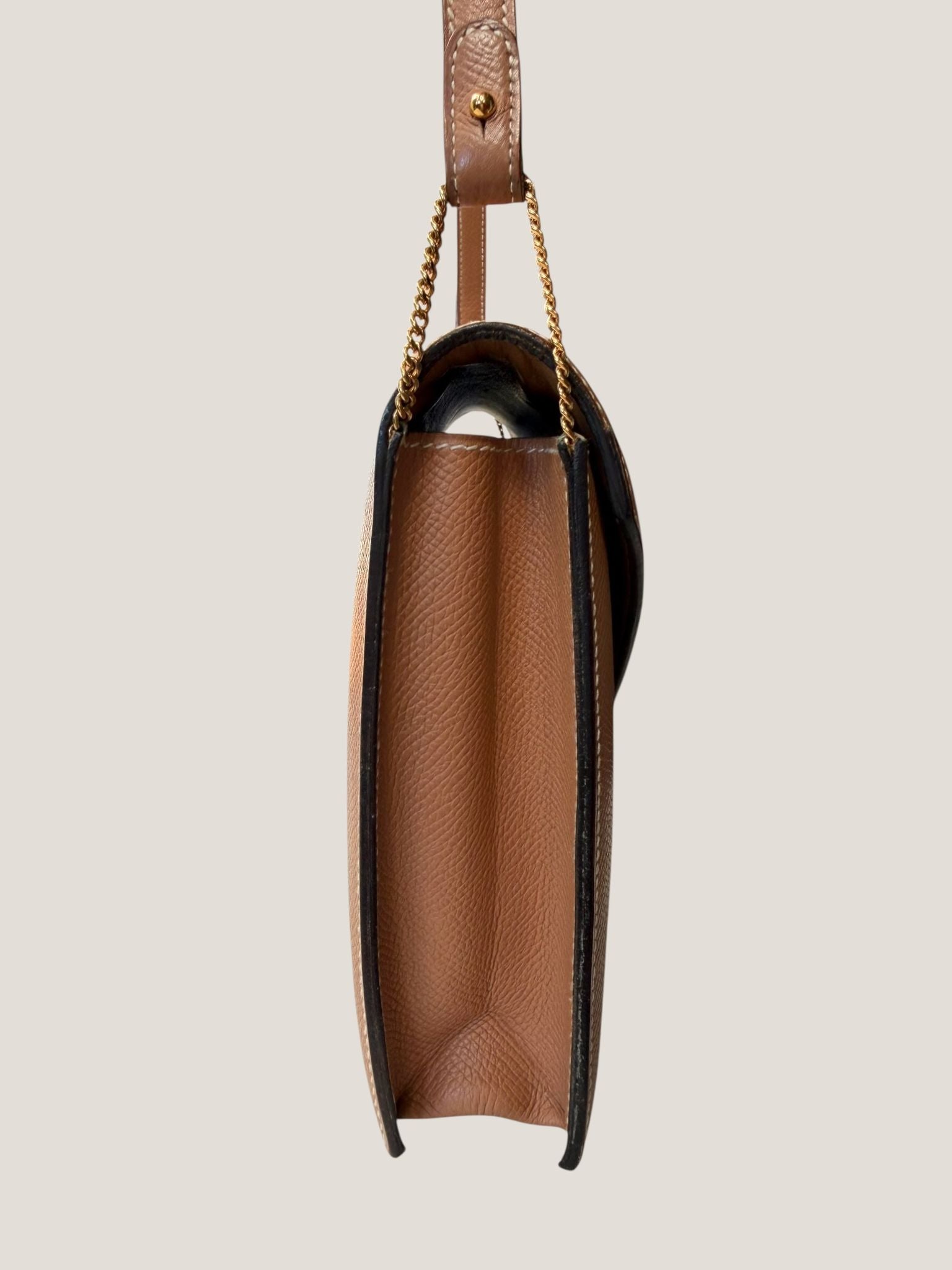 Hermès Lydie H Courchevel Cuoio