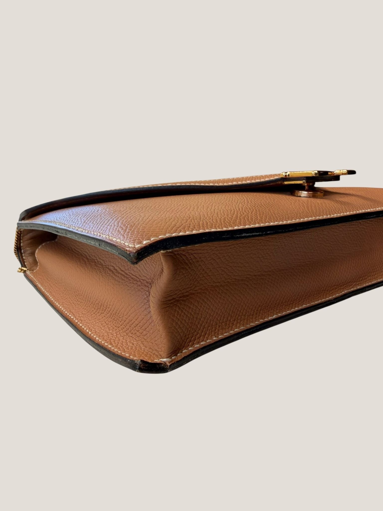 Hermès Lydie H Courchevel Cuoio