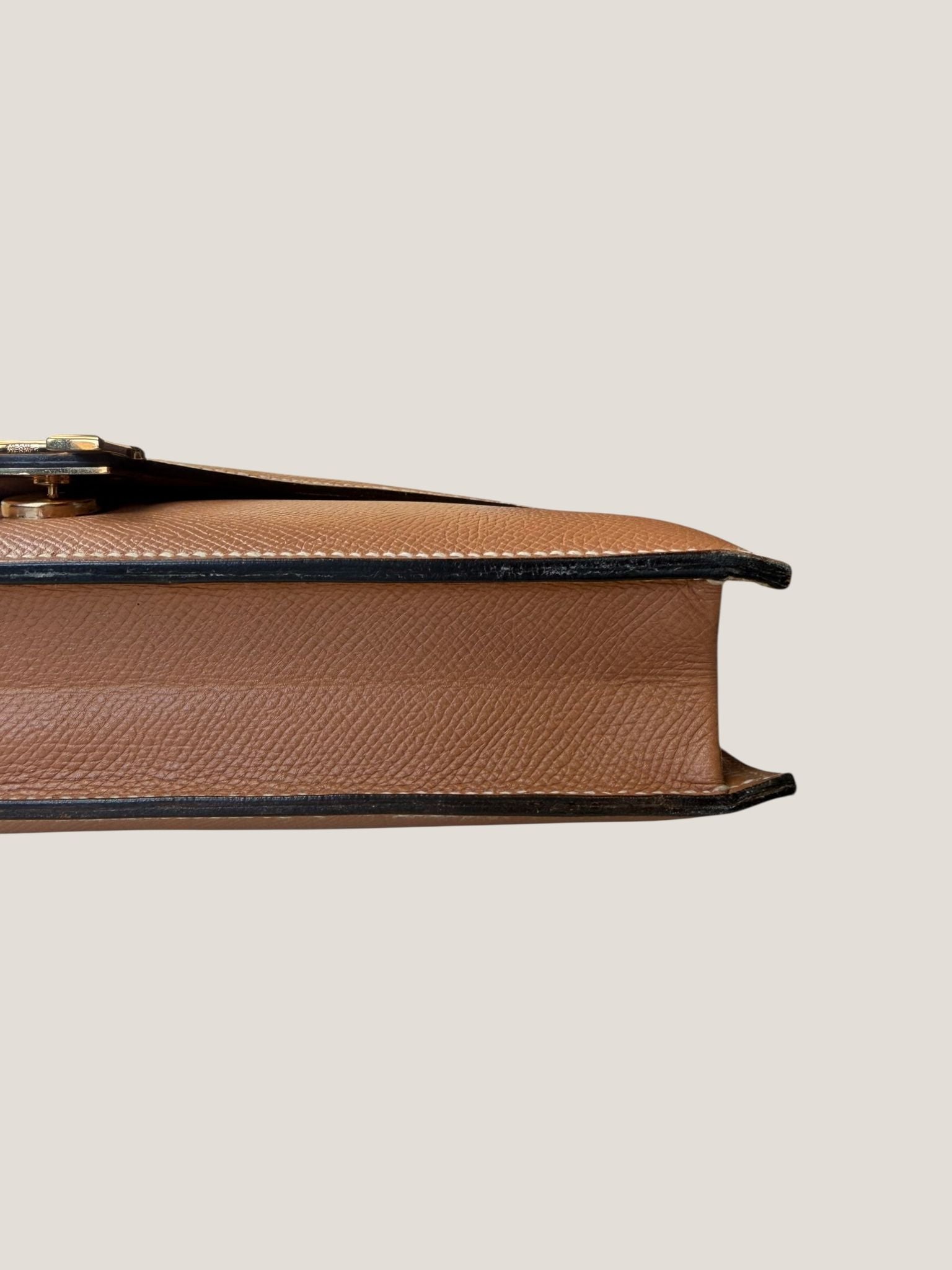 Hermès Lydie H Courchevel Cuoio