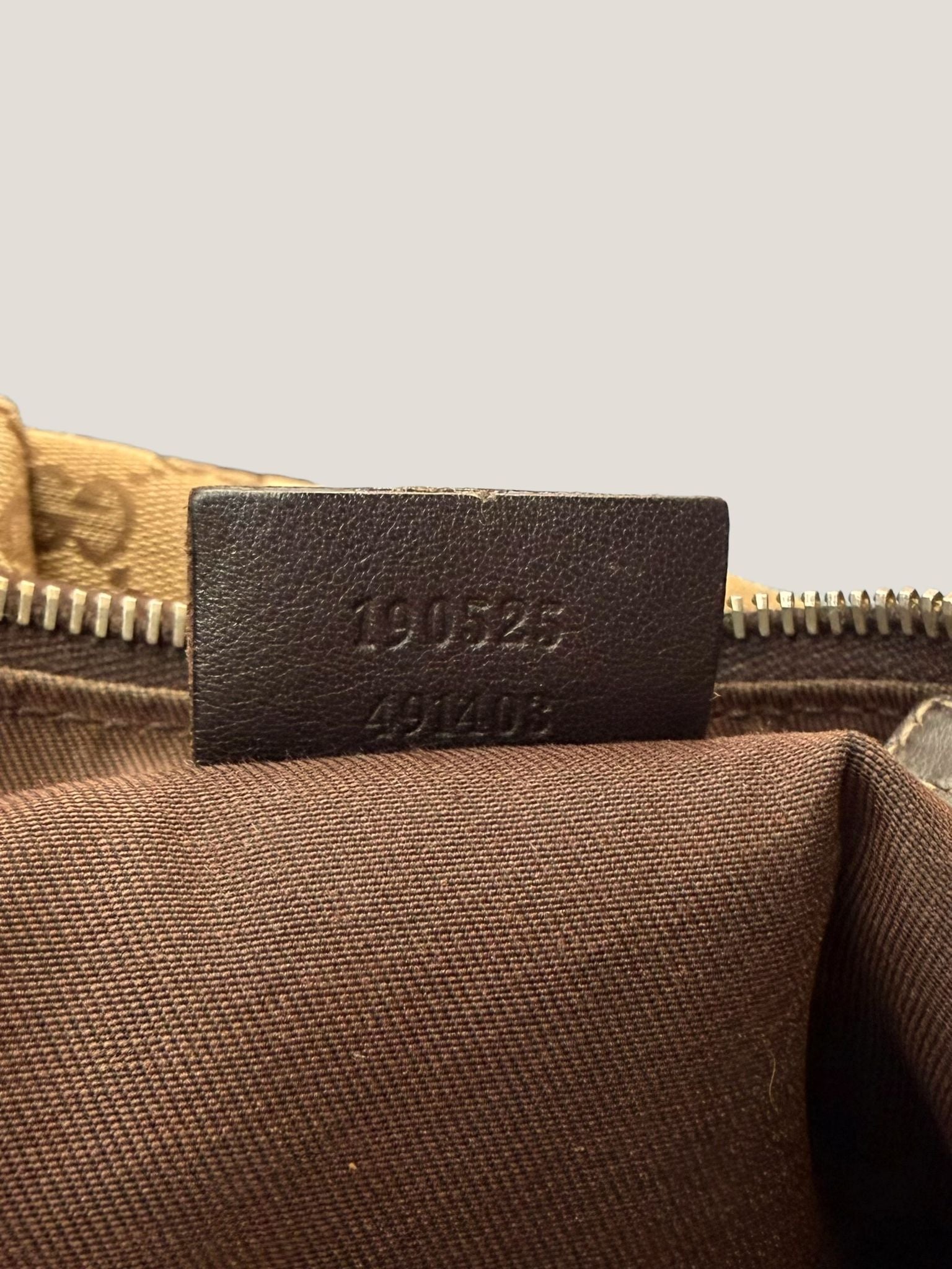 Gucci Abbey D Ring GG Canvas