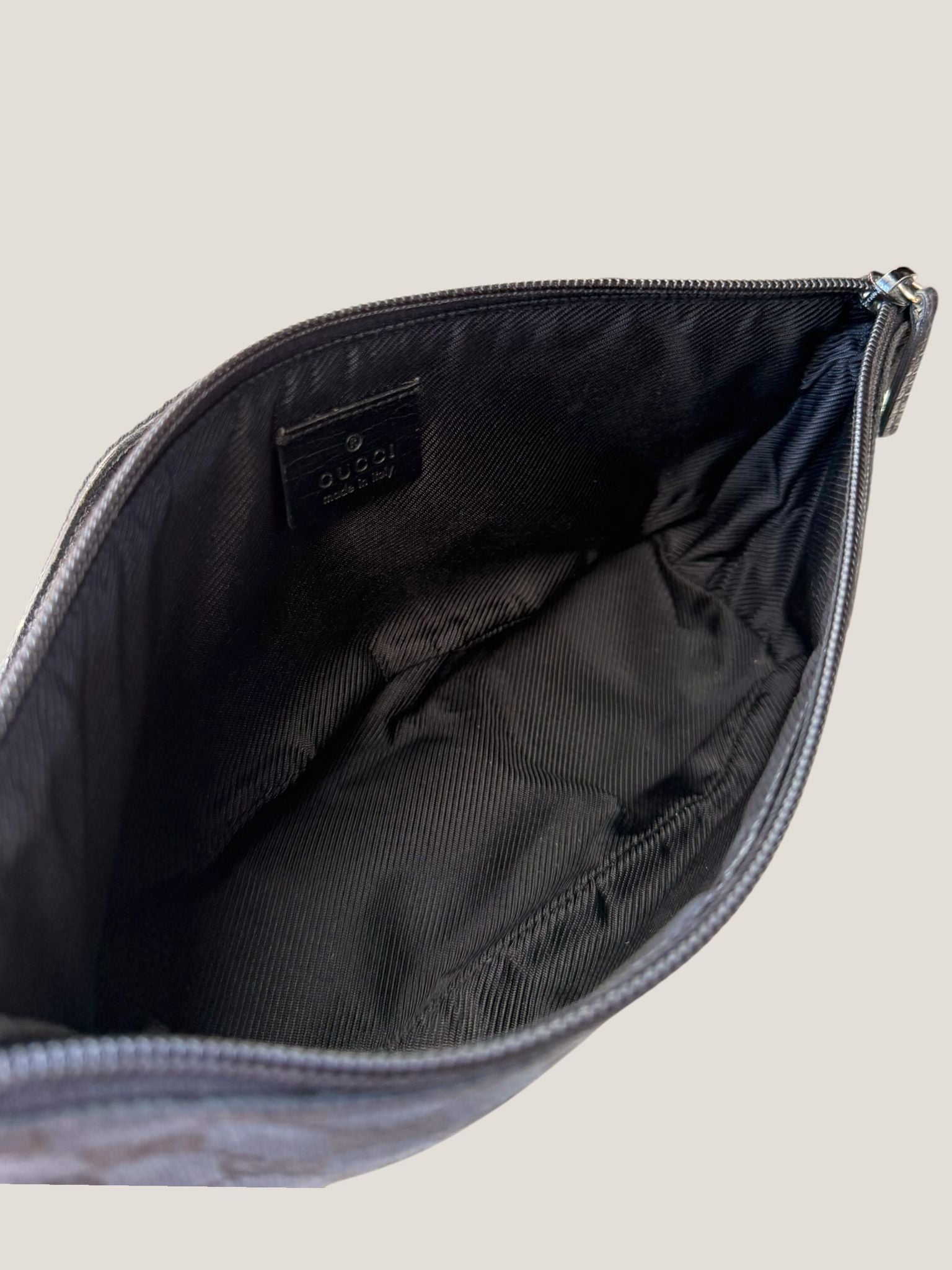 Gucci Pochette GG Canvas Nera