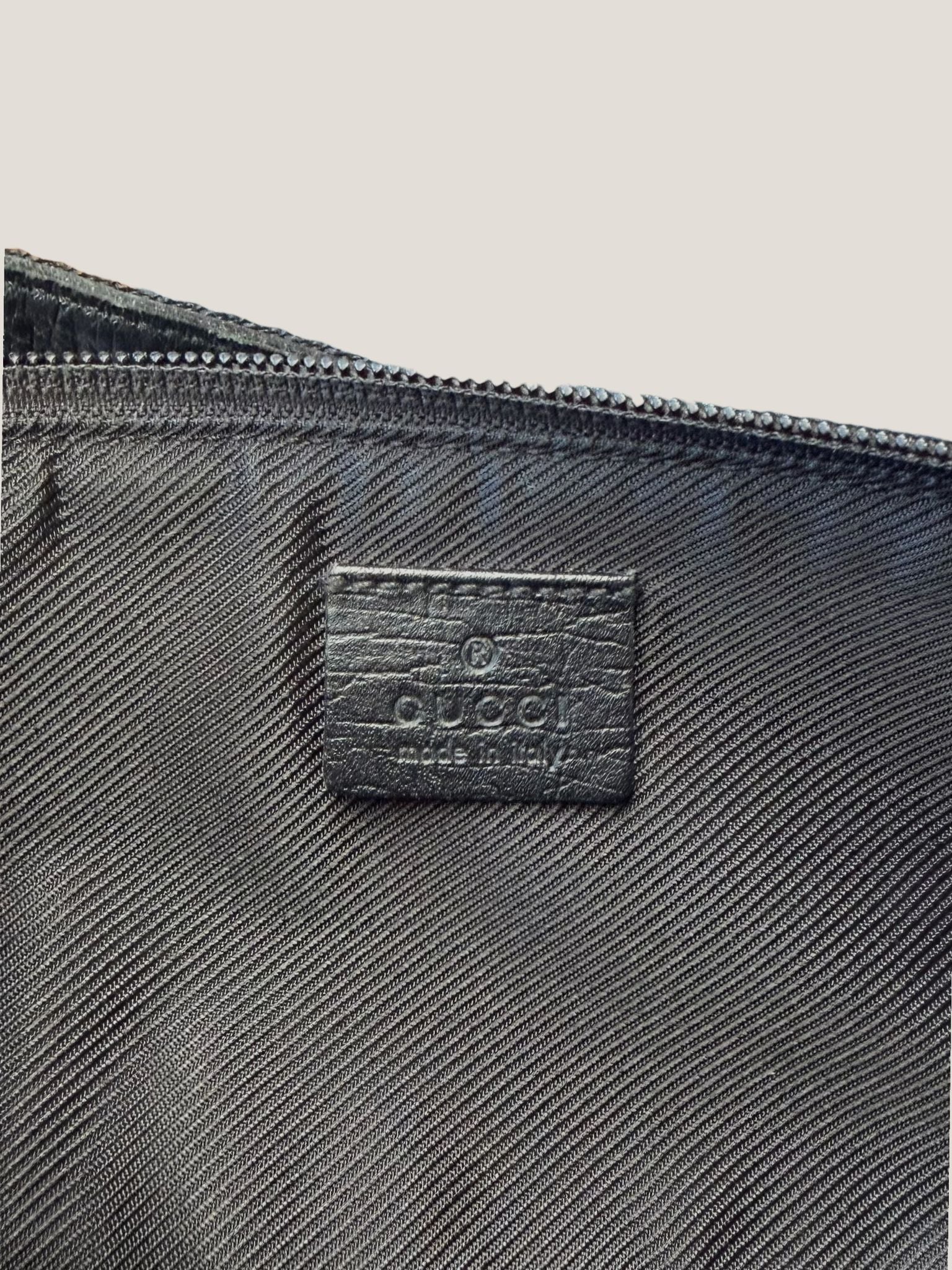 Gucci Pochette GG Canvas Nera
