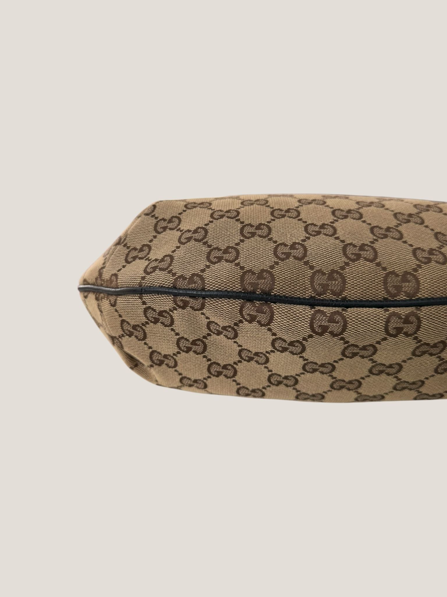 Gucci GG Canvas Half Moon Web